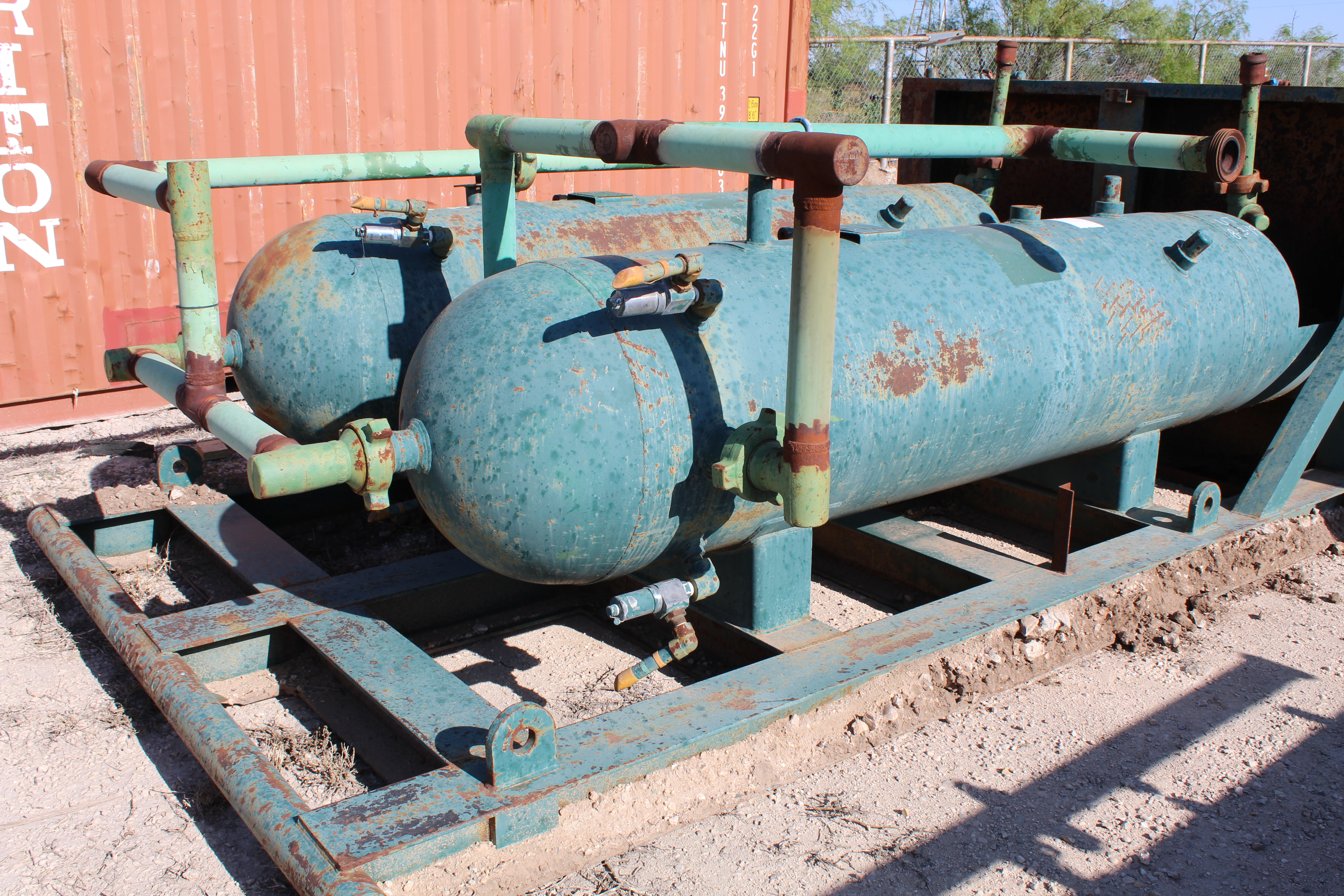 Used Sand Trap, Dual, Gravity, 30"x8', 3000#