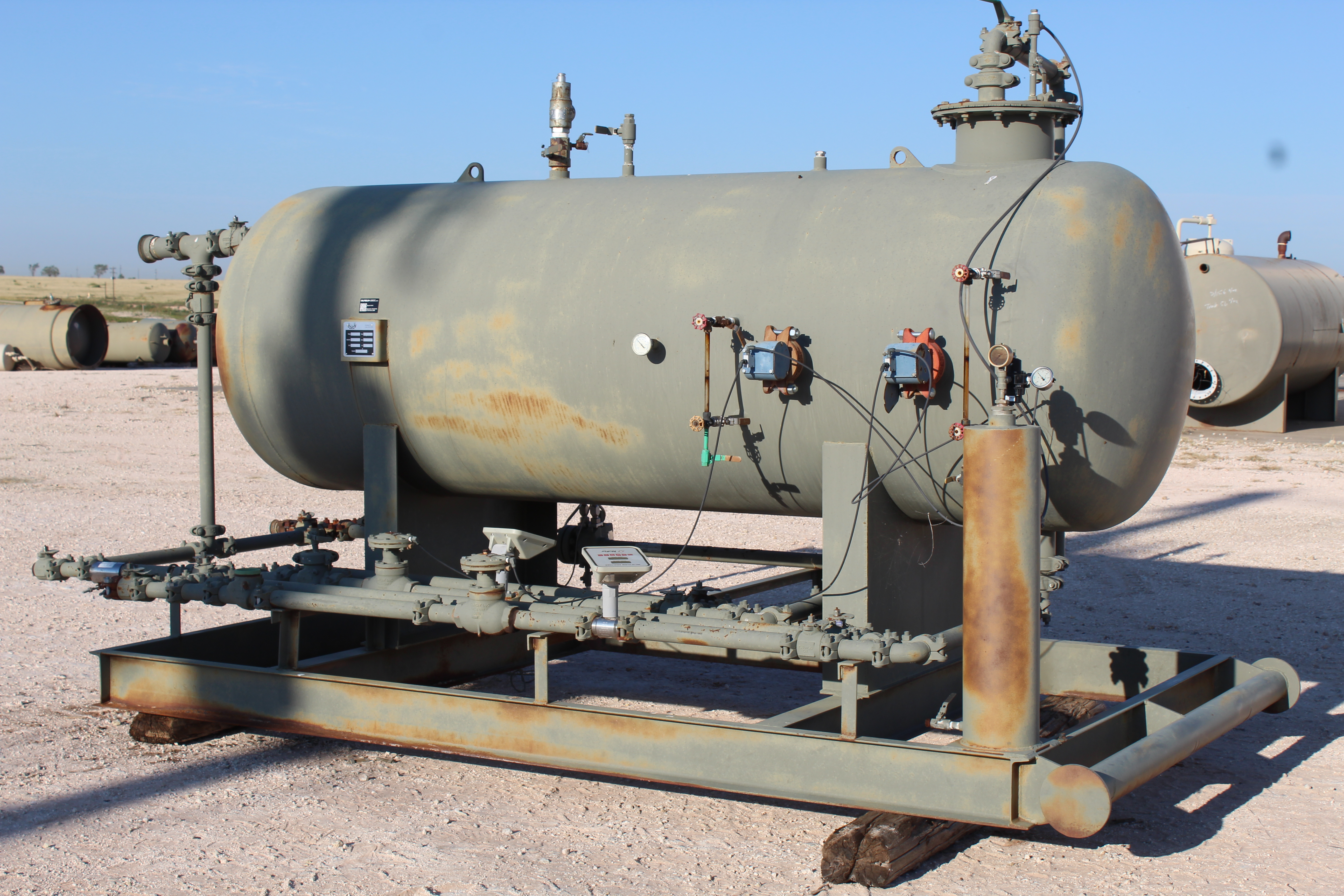 Used Separator, Horizontal, 3P, 48"x10', 250#