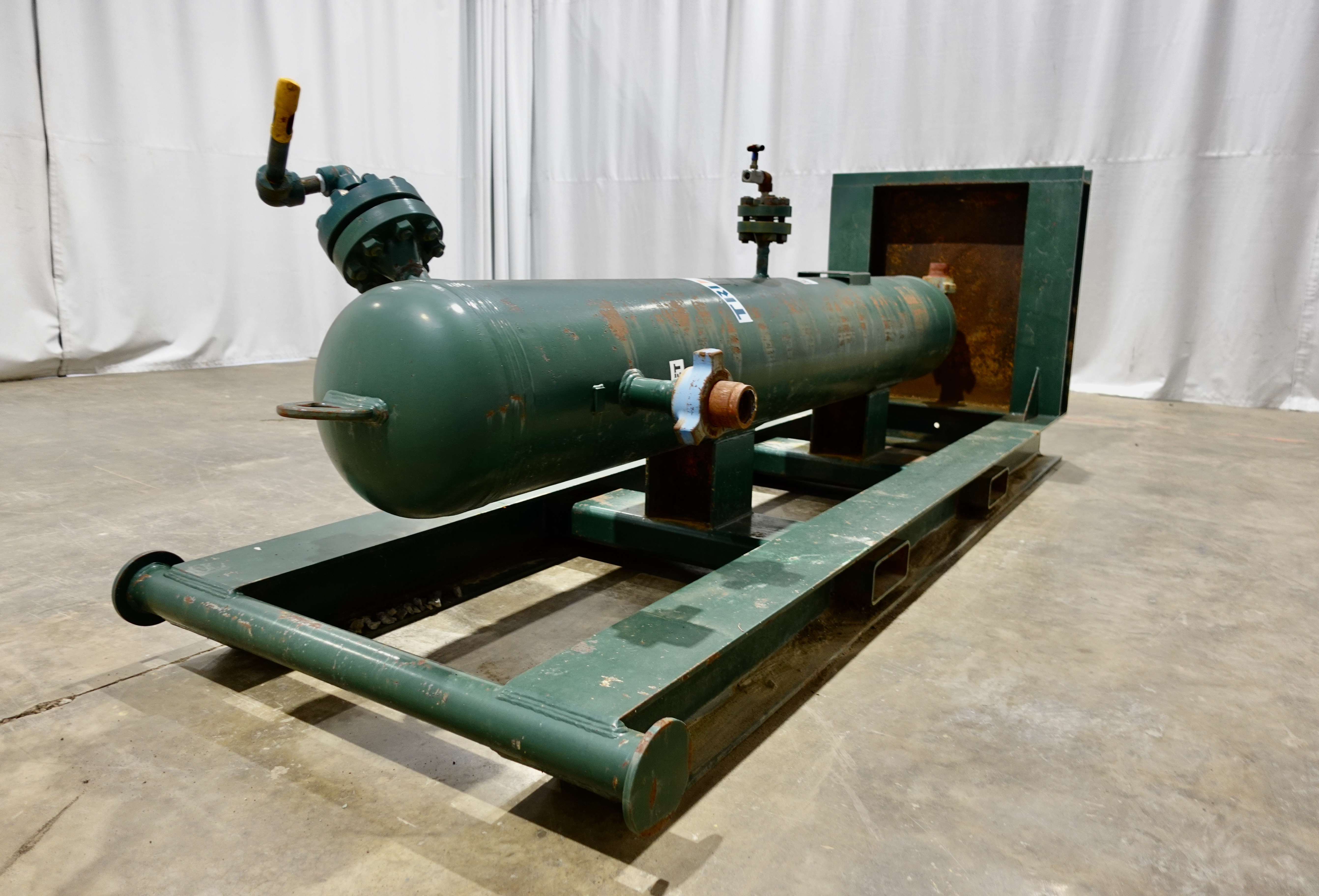 Used Sand Trap, Gravity, 16"x8', 3000#