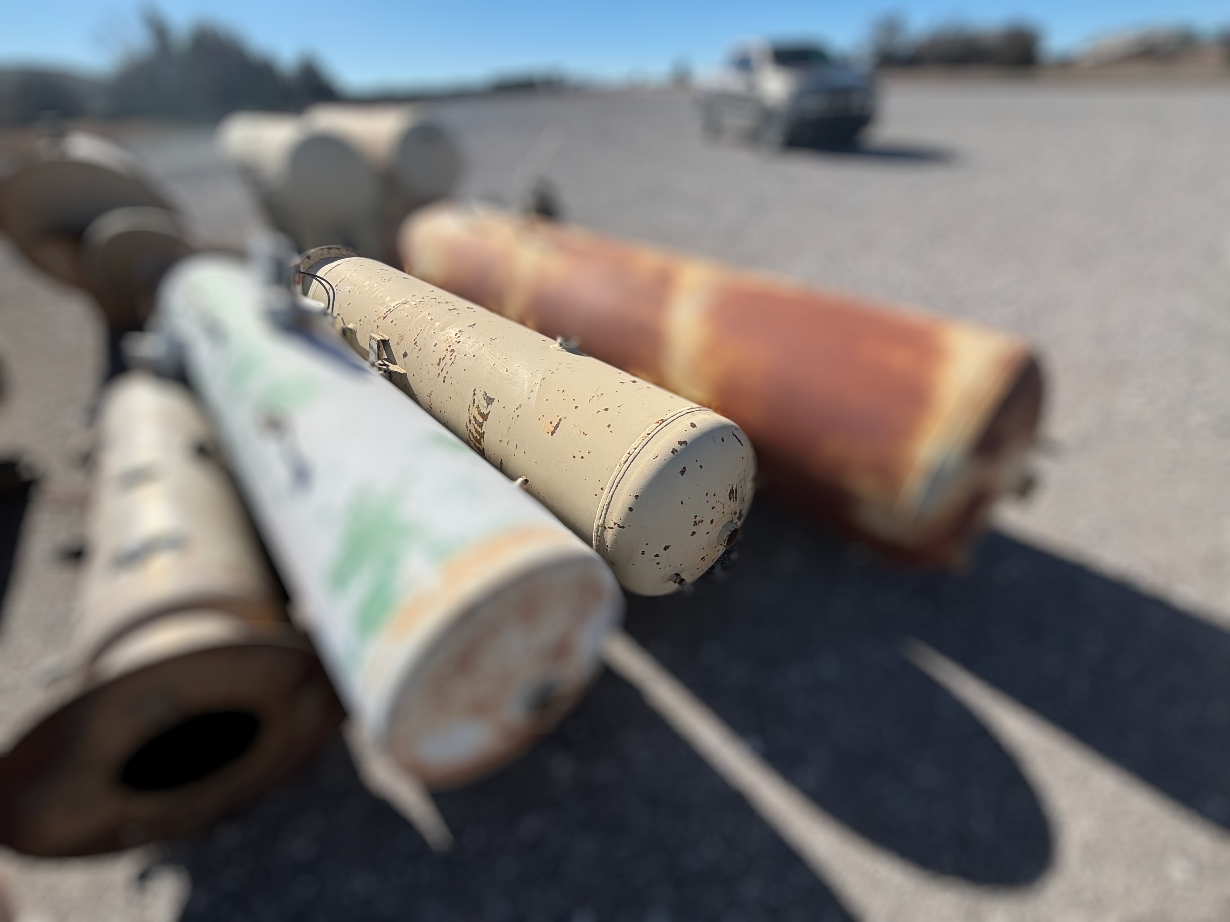 Used Separator, Vertical, 3P, 24"x8', 1440#