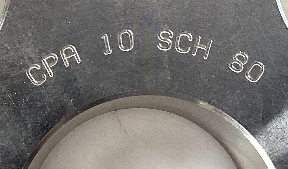 Flow Conditioner, 10", RF150-2500, SS, SCH80