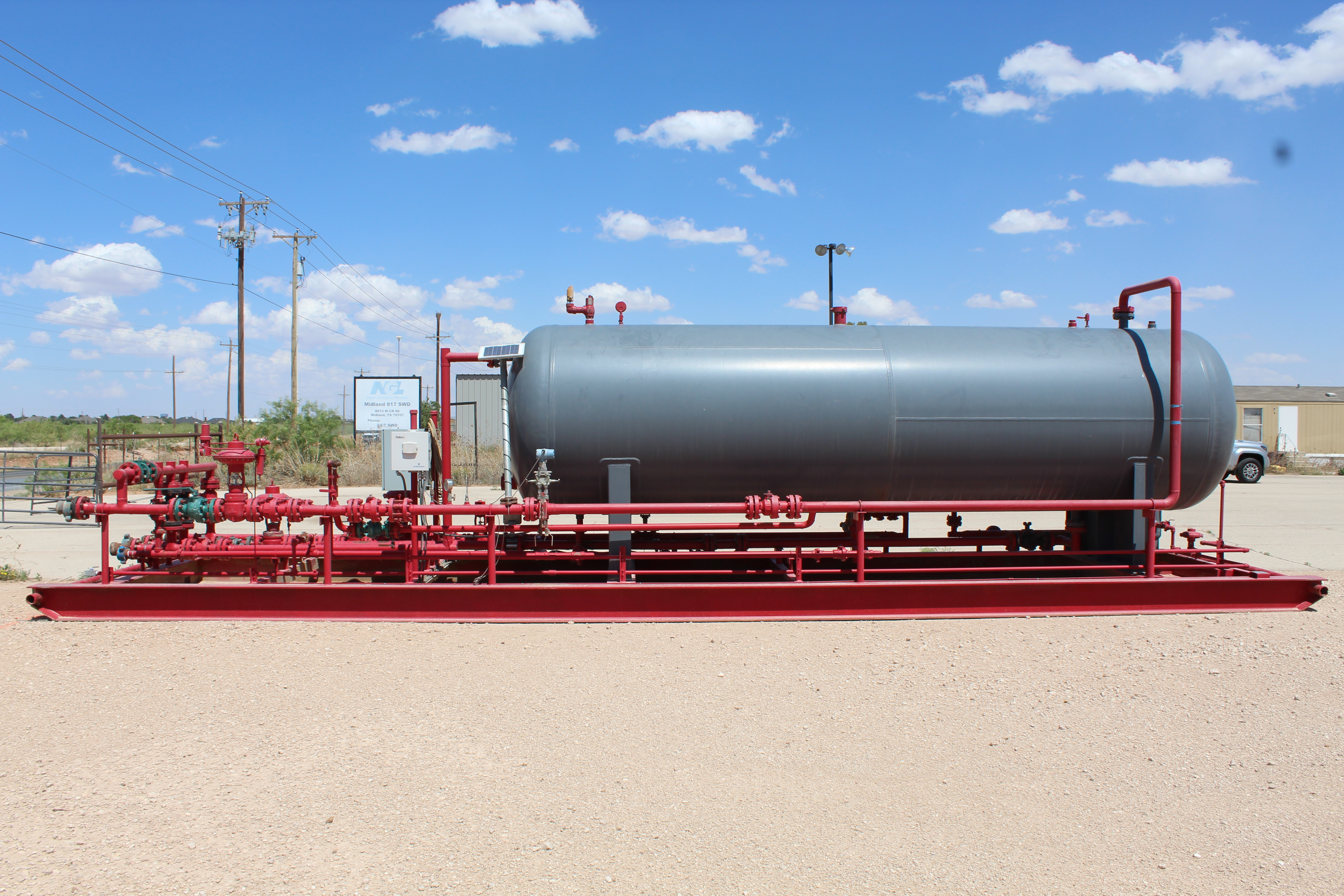 Used Separator, Horizontal, 4P, 72"x20', 500#