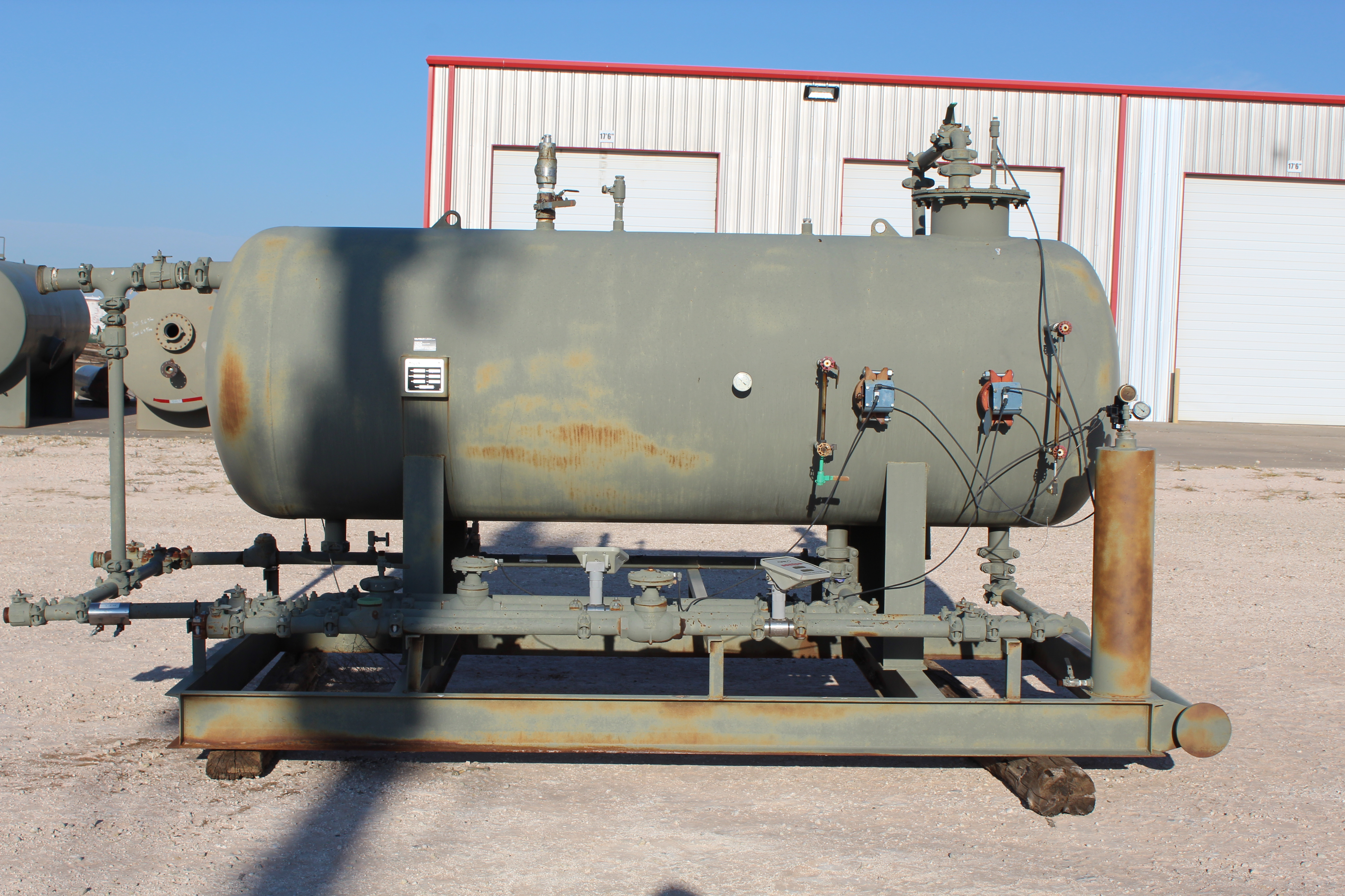 Used Separator, Horizontal, 3P, 48"x10', 250#
