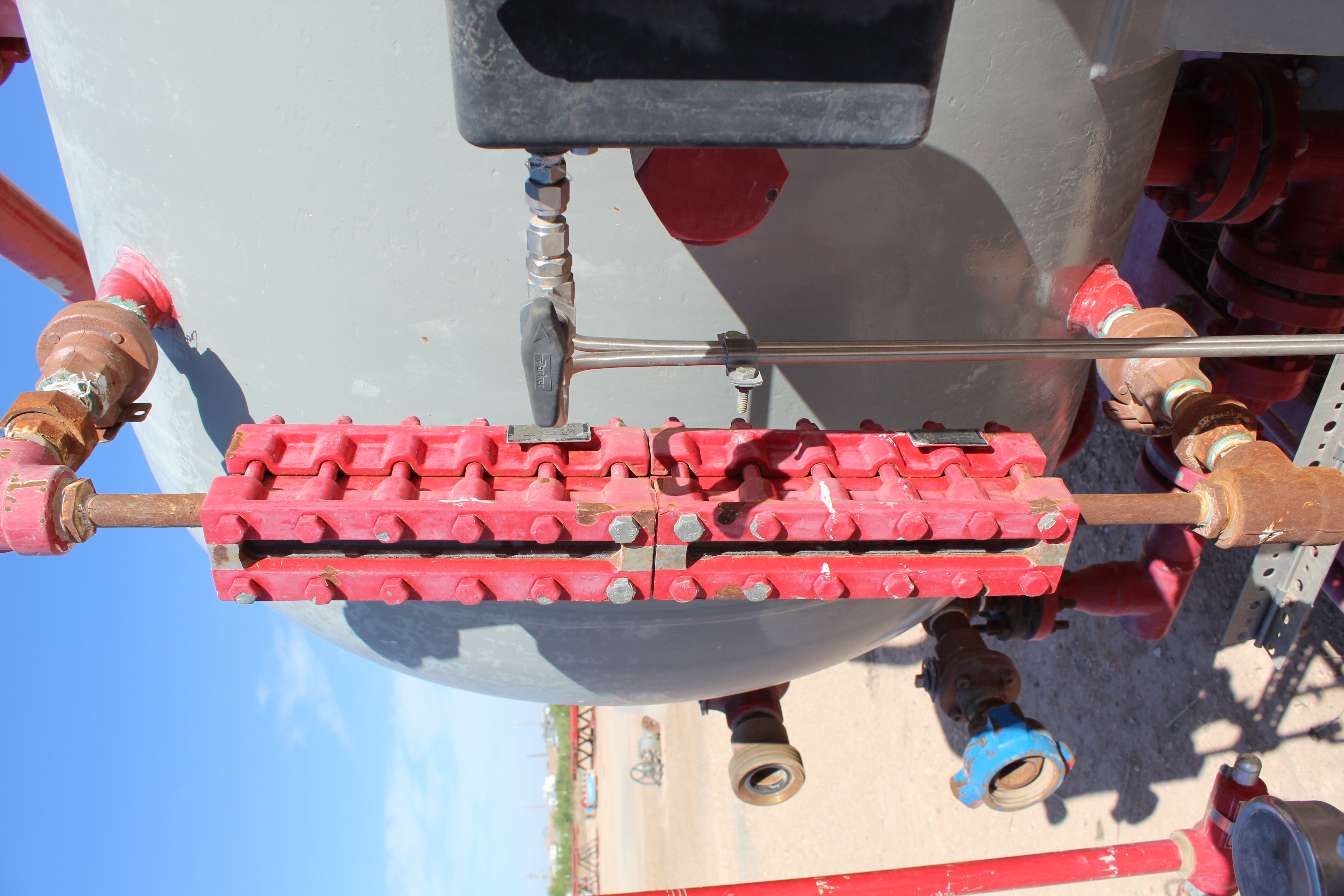 Used Separator, Horizontal, 3P, 48"x10', 1440#