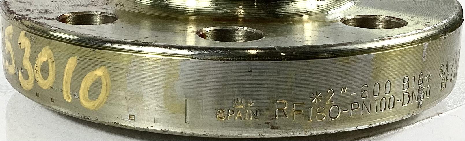 Flange, THD, 2"x2", RF, 600