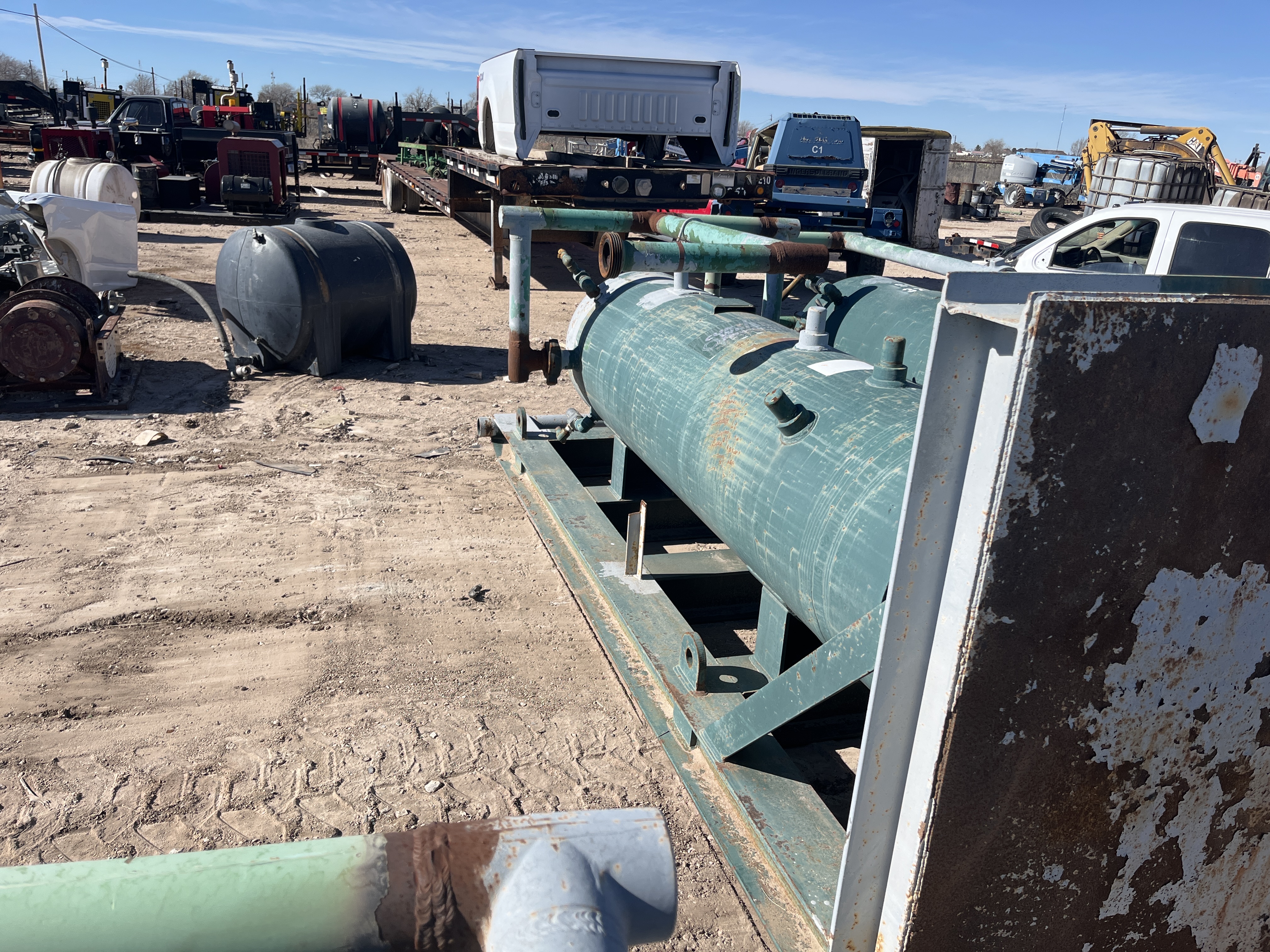 Used Sand Trap, Dual, Gravity, 30"x8', 3000#