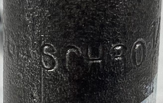 Nipple, 1/2"x4-1/2", XH