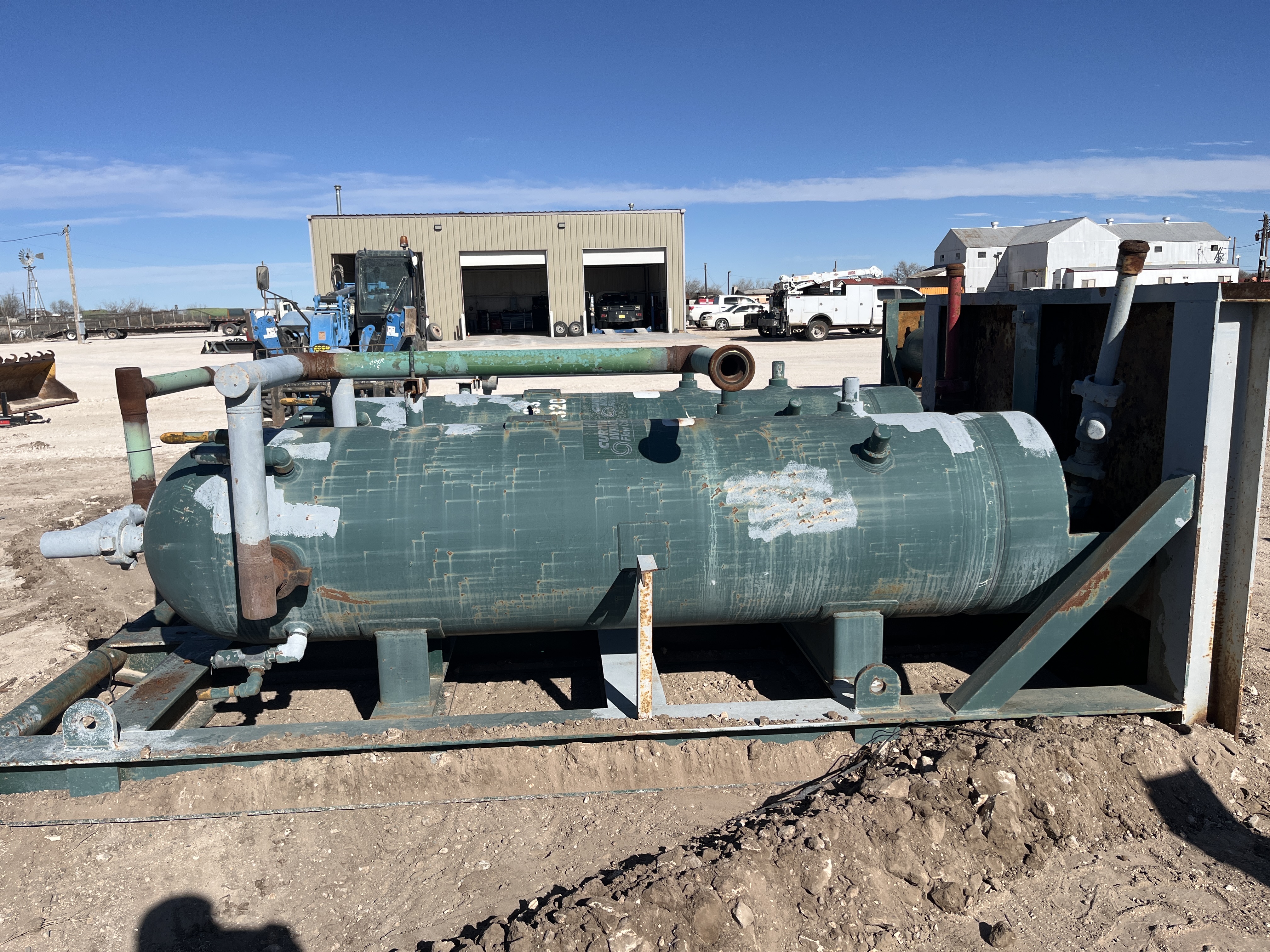 Used Sand Trap, Dual, Gravity, 30"x8', 3000#