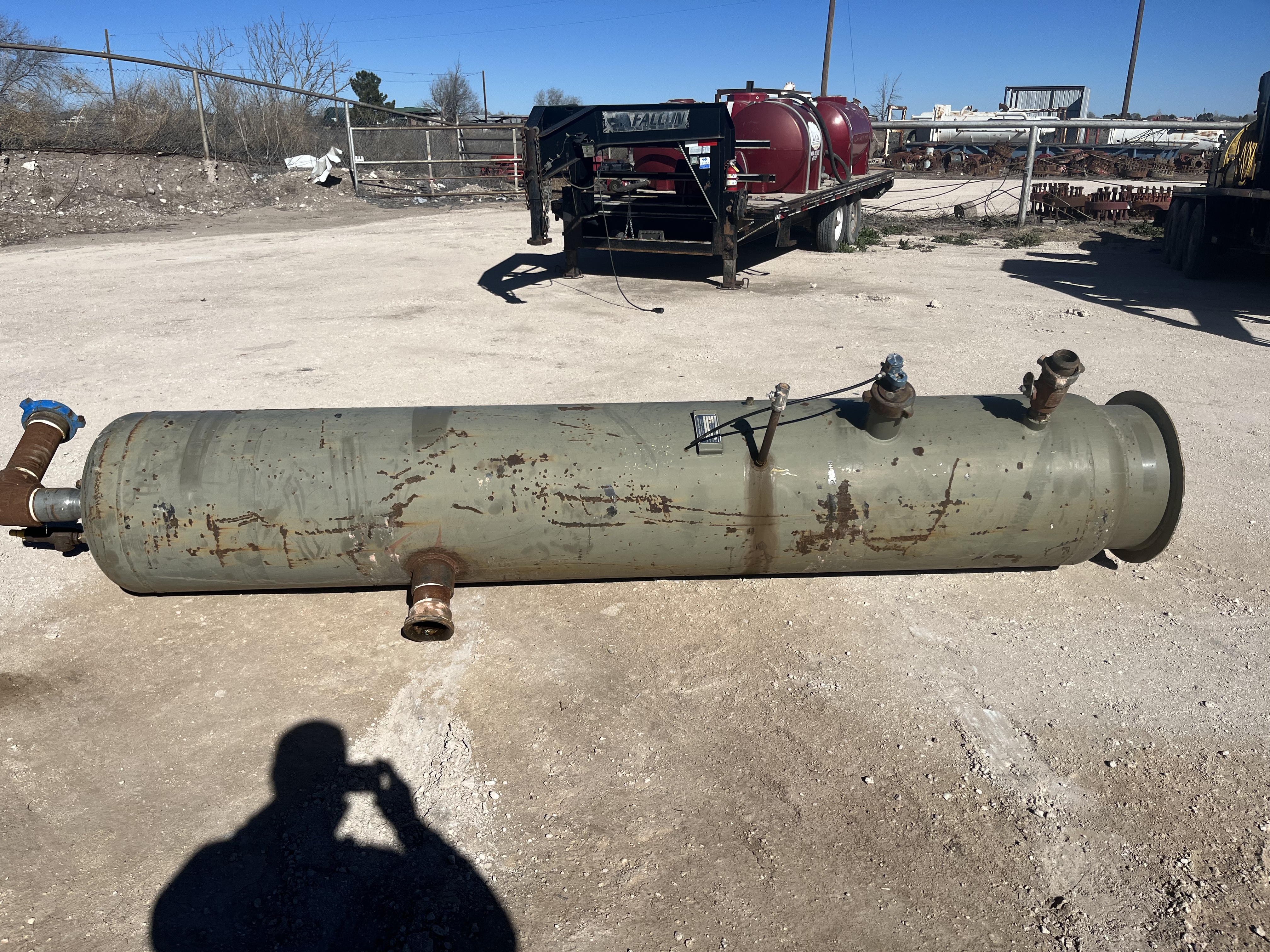 Used Separator, Vertical 24"x10', 1000#