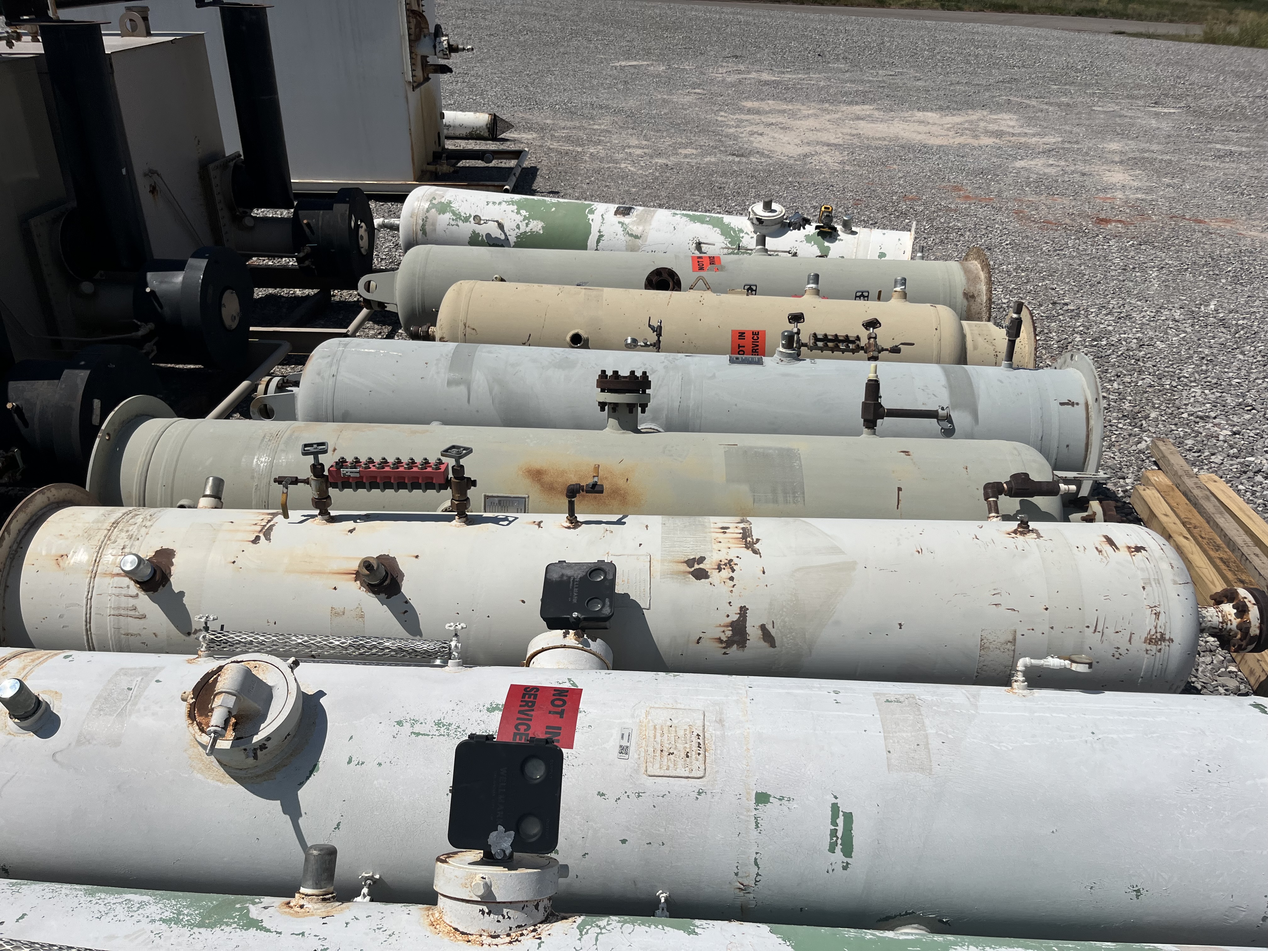 Used Separator, Vertical, 2P, 24"x10', 1440#