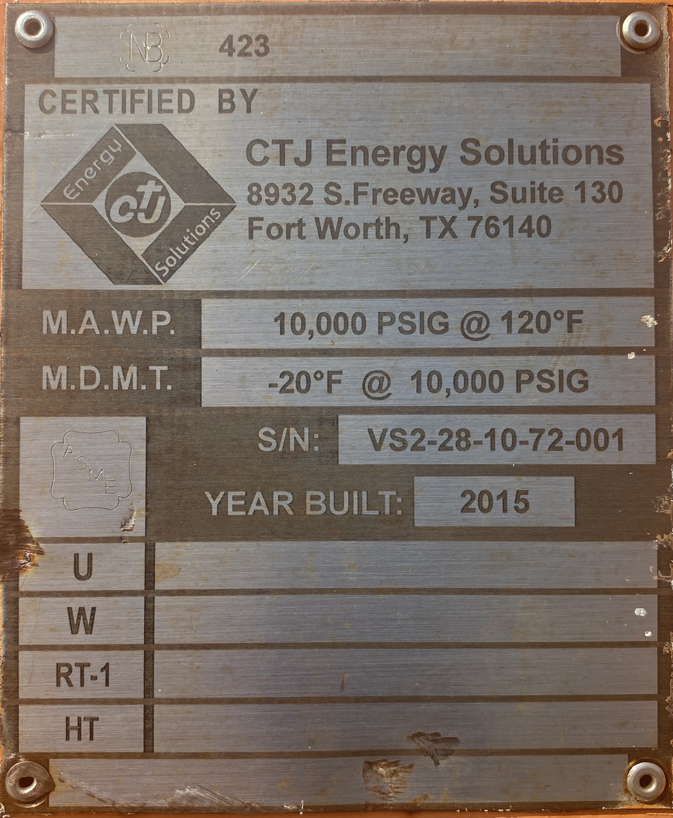 Used Sand Trap, Gravity, 28"x6', 10000#