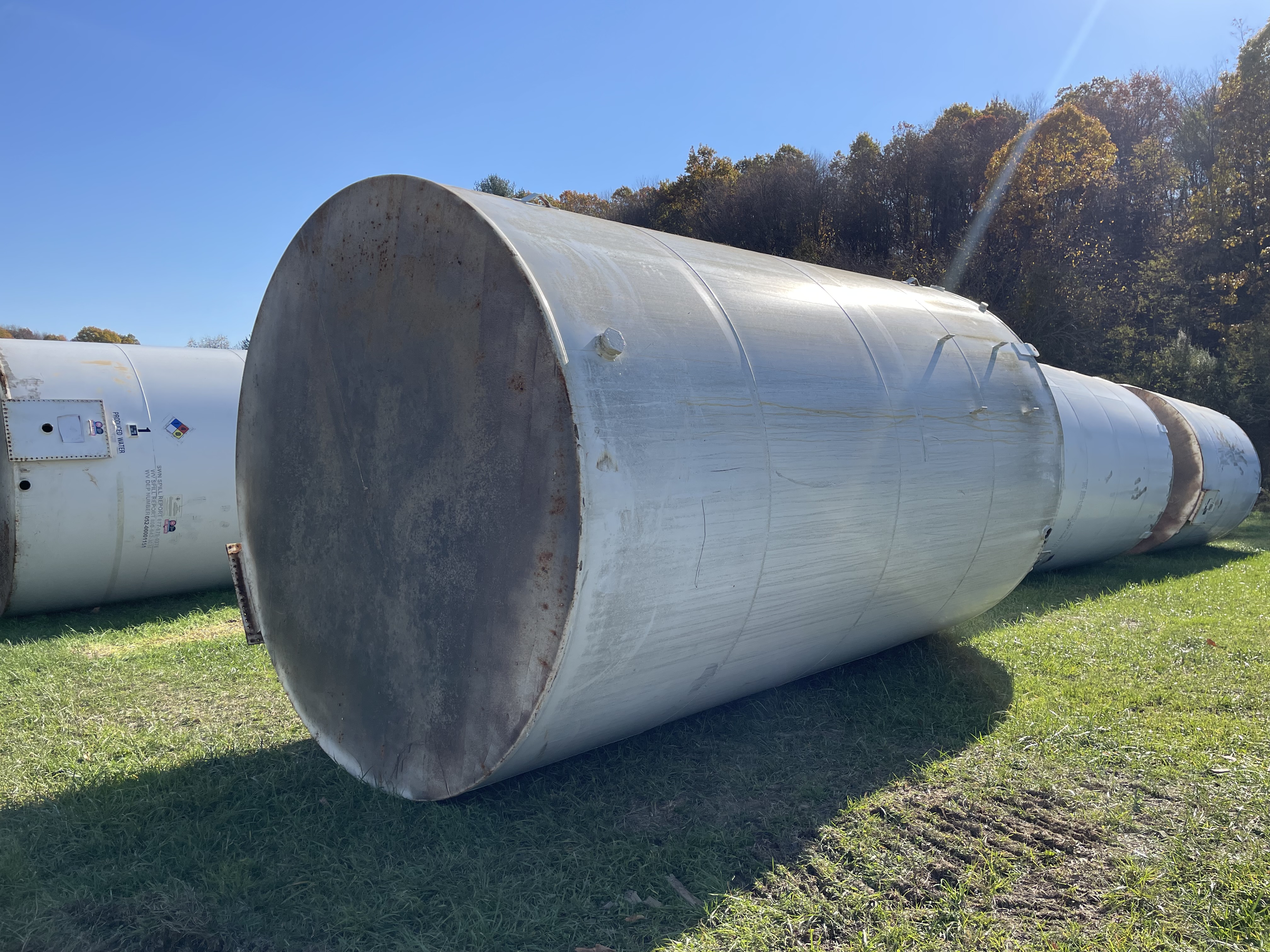 Used Tank, Vertical, 400 BBL, 12'"x20'