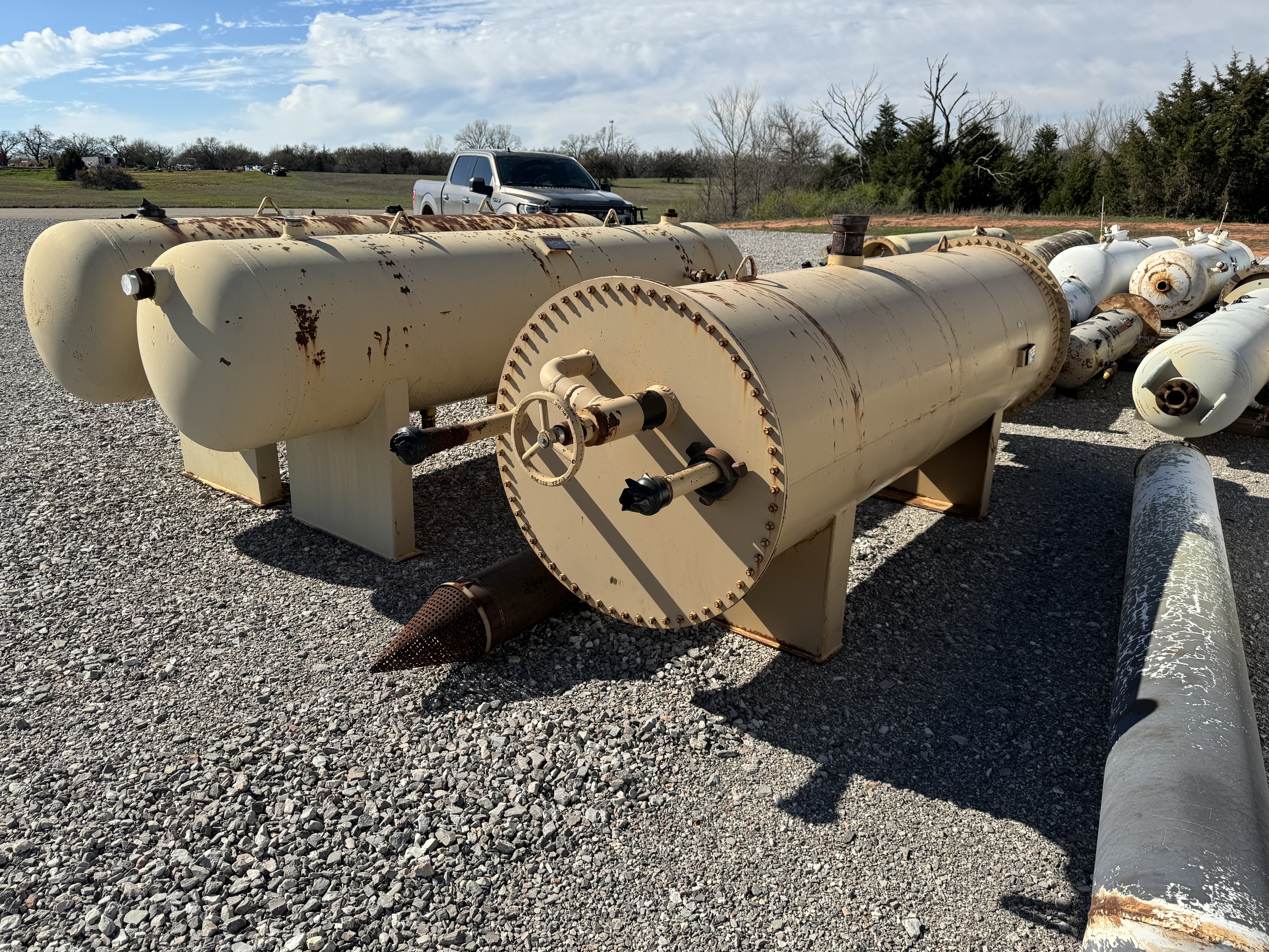 Used Line Heater, ? mmbtu, 3", 6500#