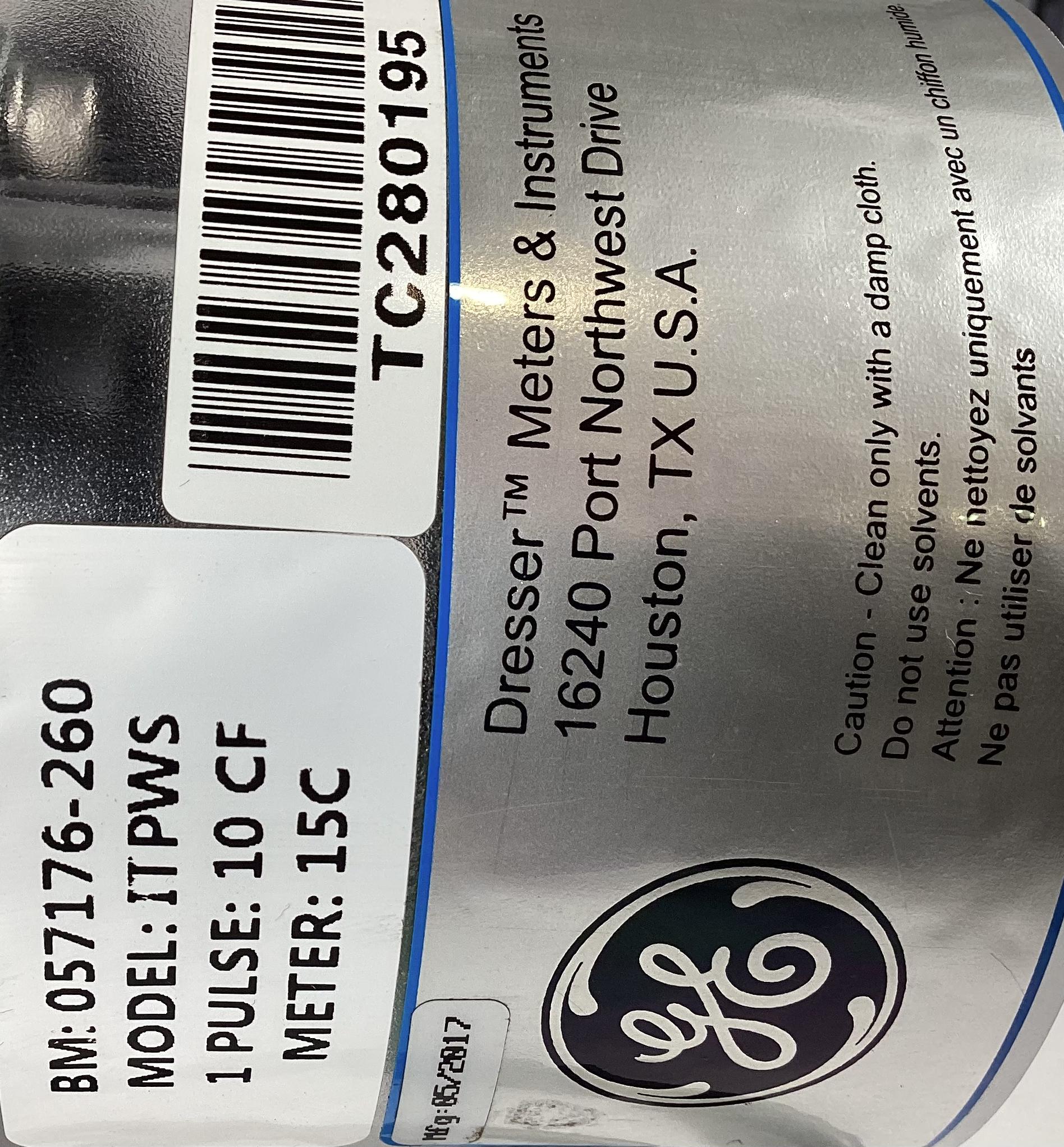 Meter, Roots, Dresser, 15C175, 2", RF150, 175#