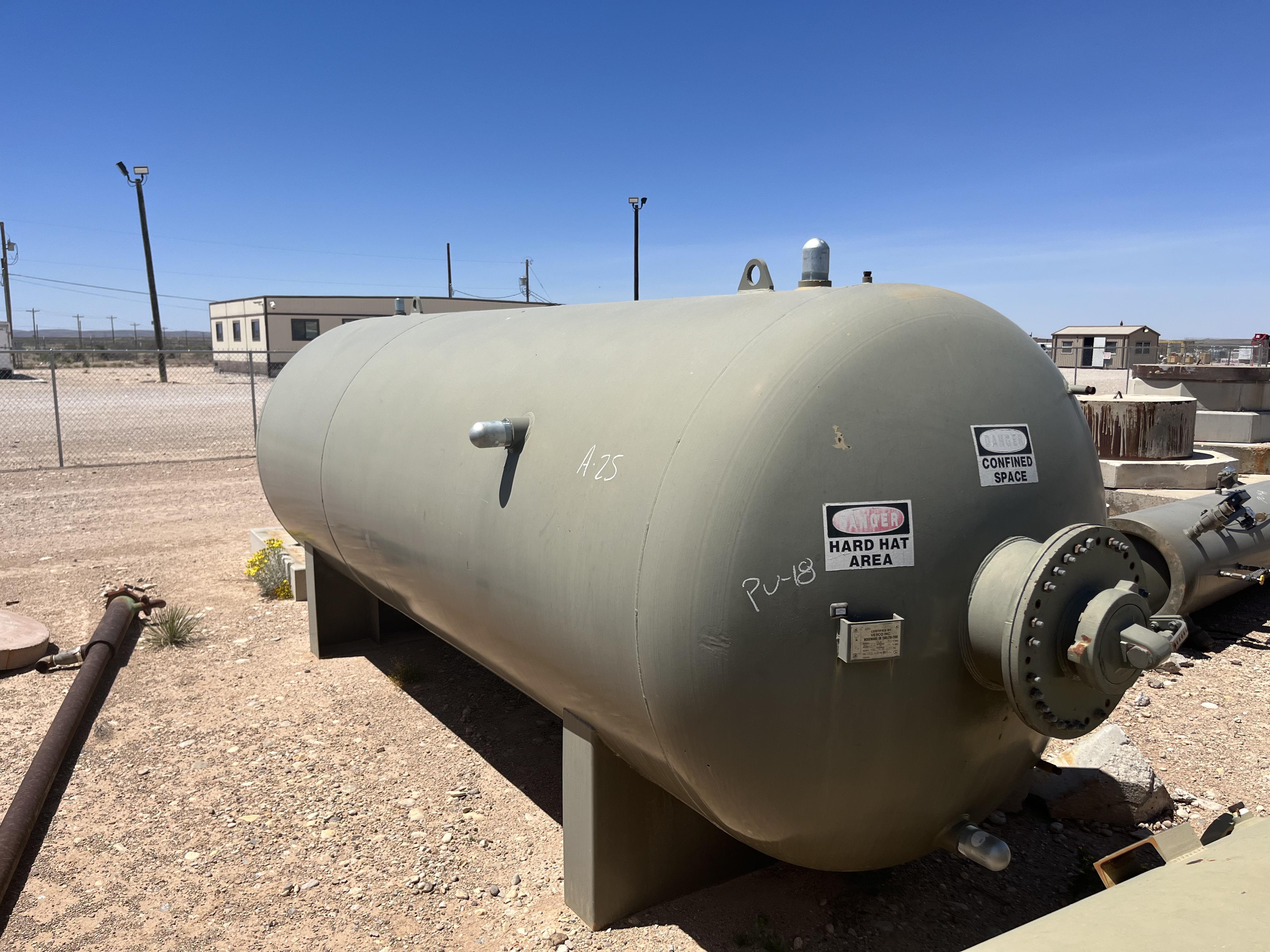 Used Separator, Horizontal, 2P, 72"x15', 75#