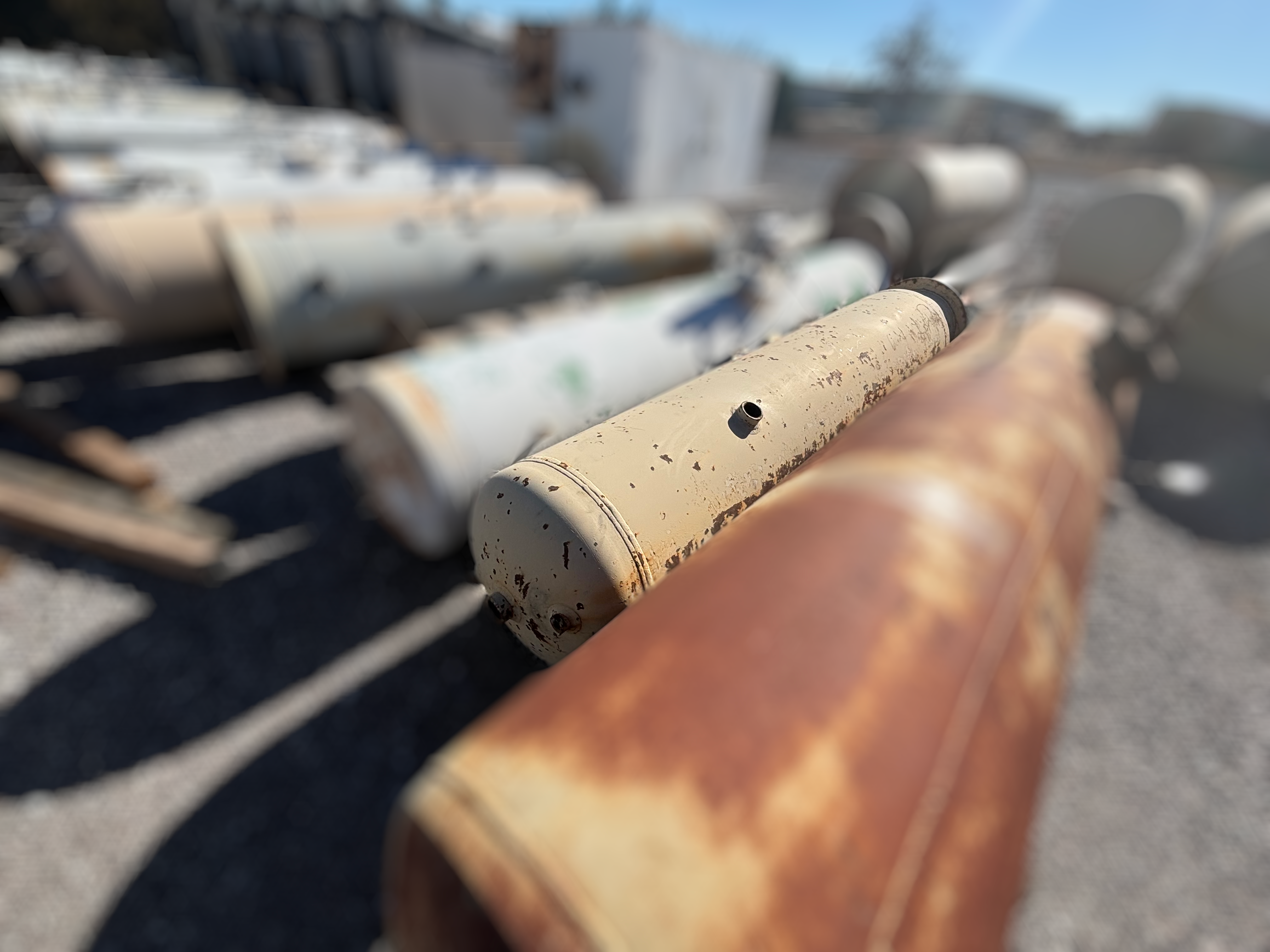 Used Separator, Vertical, 3P, 24"x8', 1440#