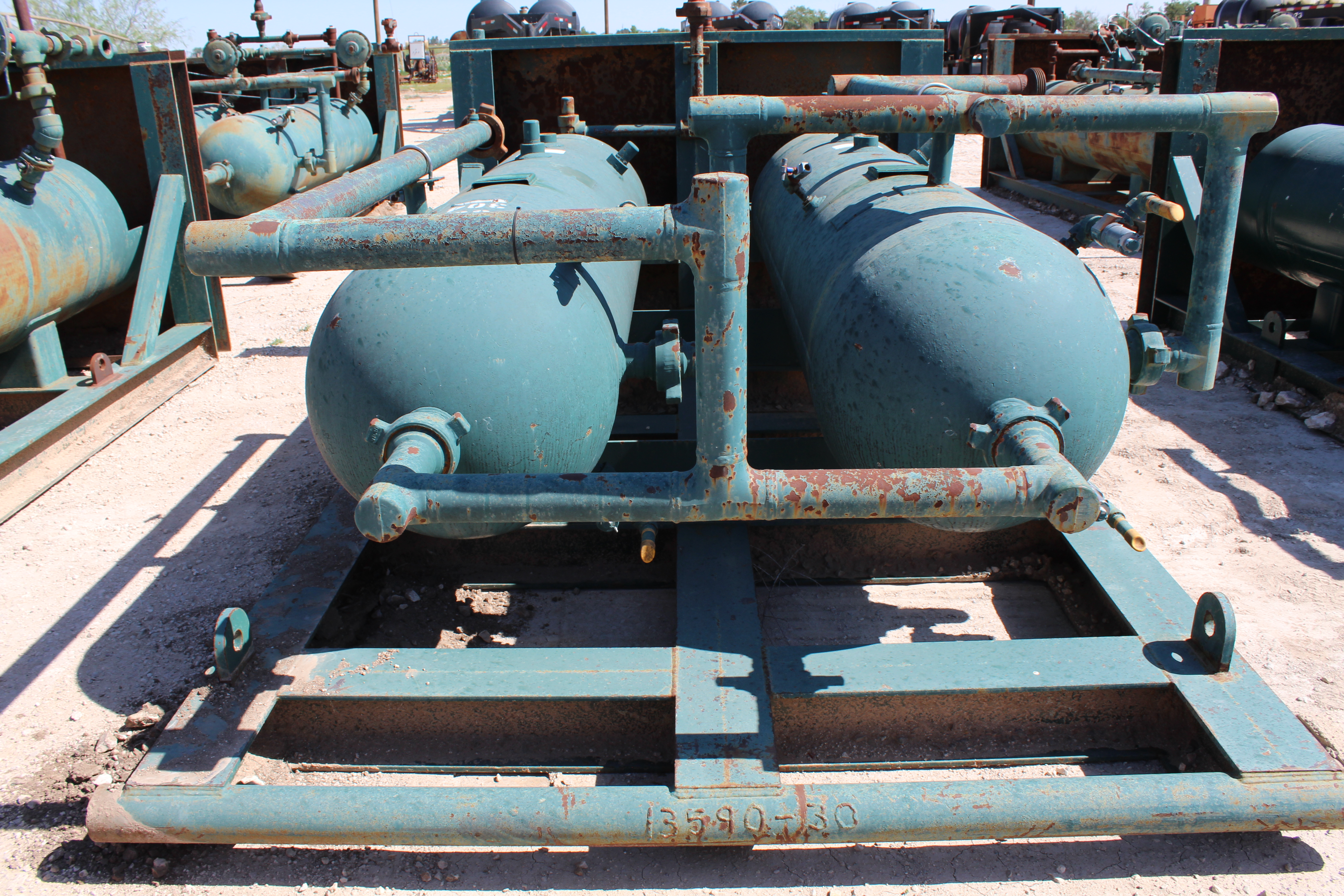 Used Sand Trap, Dual, Gravity, 30"x8', 3000#