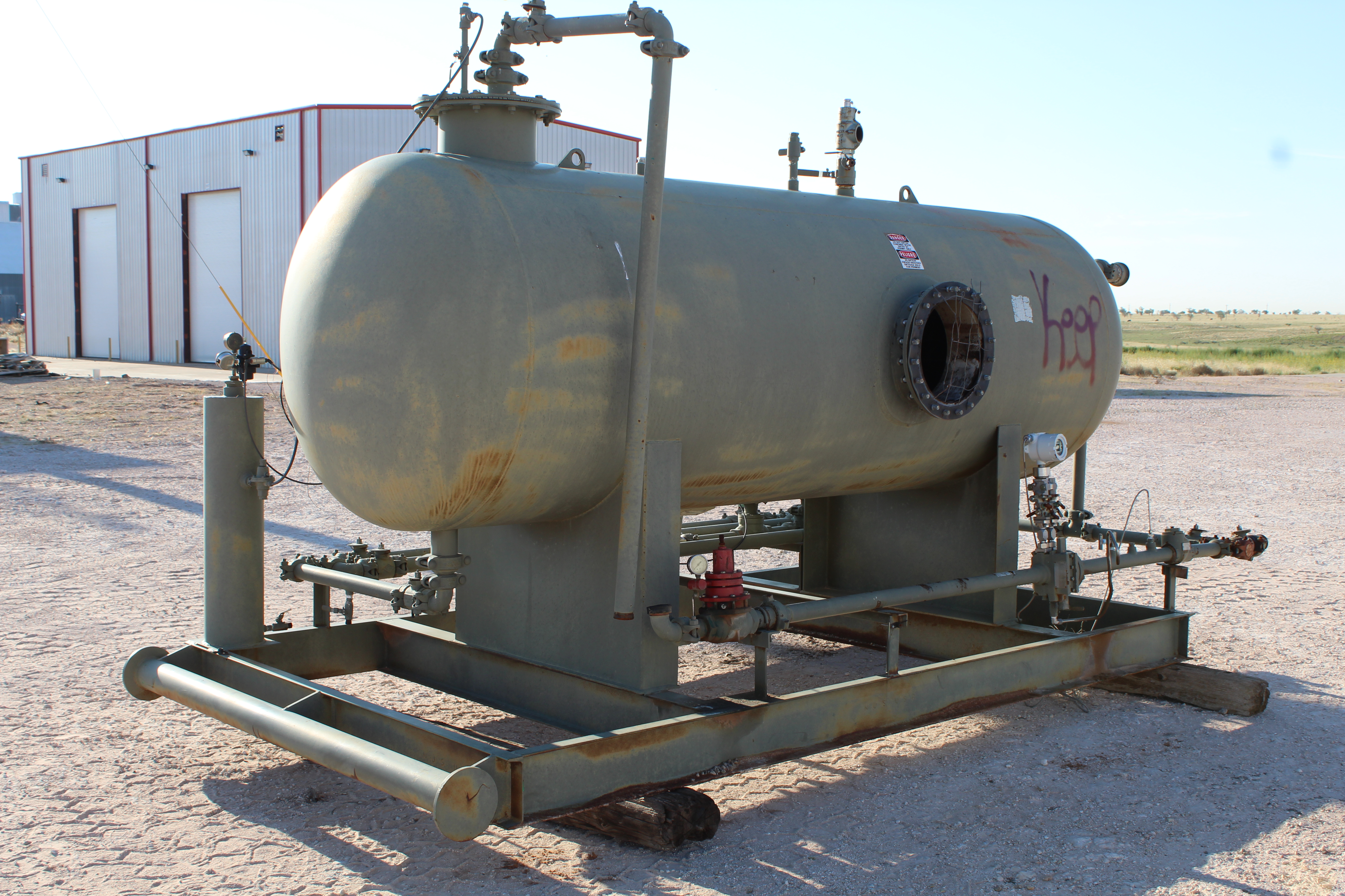 Used Separator, Horizontal, 3P, 48"x10', 250#