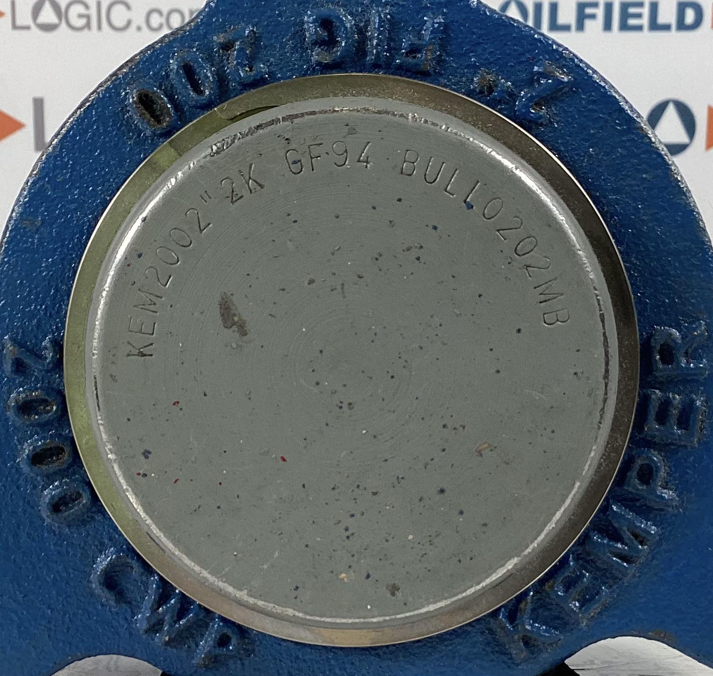 Hammer Union, 2" Bull Plug, Male Connection, 2000CWP