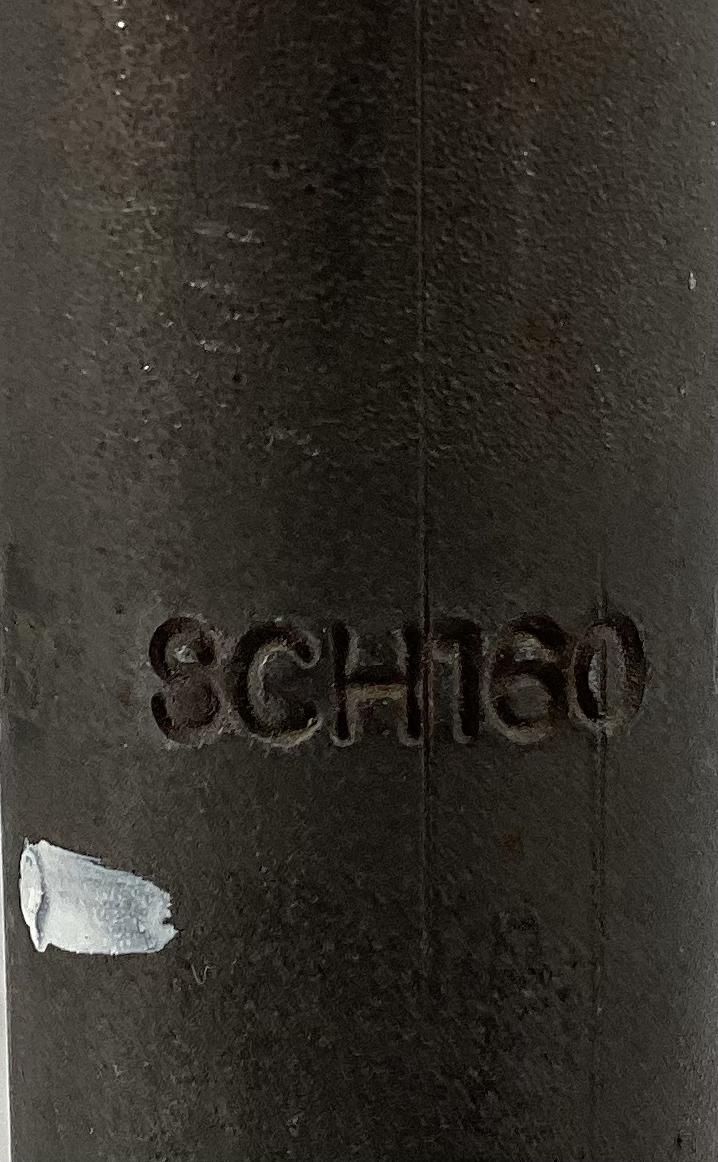 Nipple, 3/4"x6", SCH160