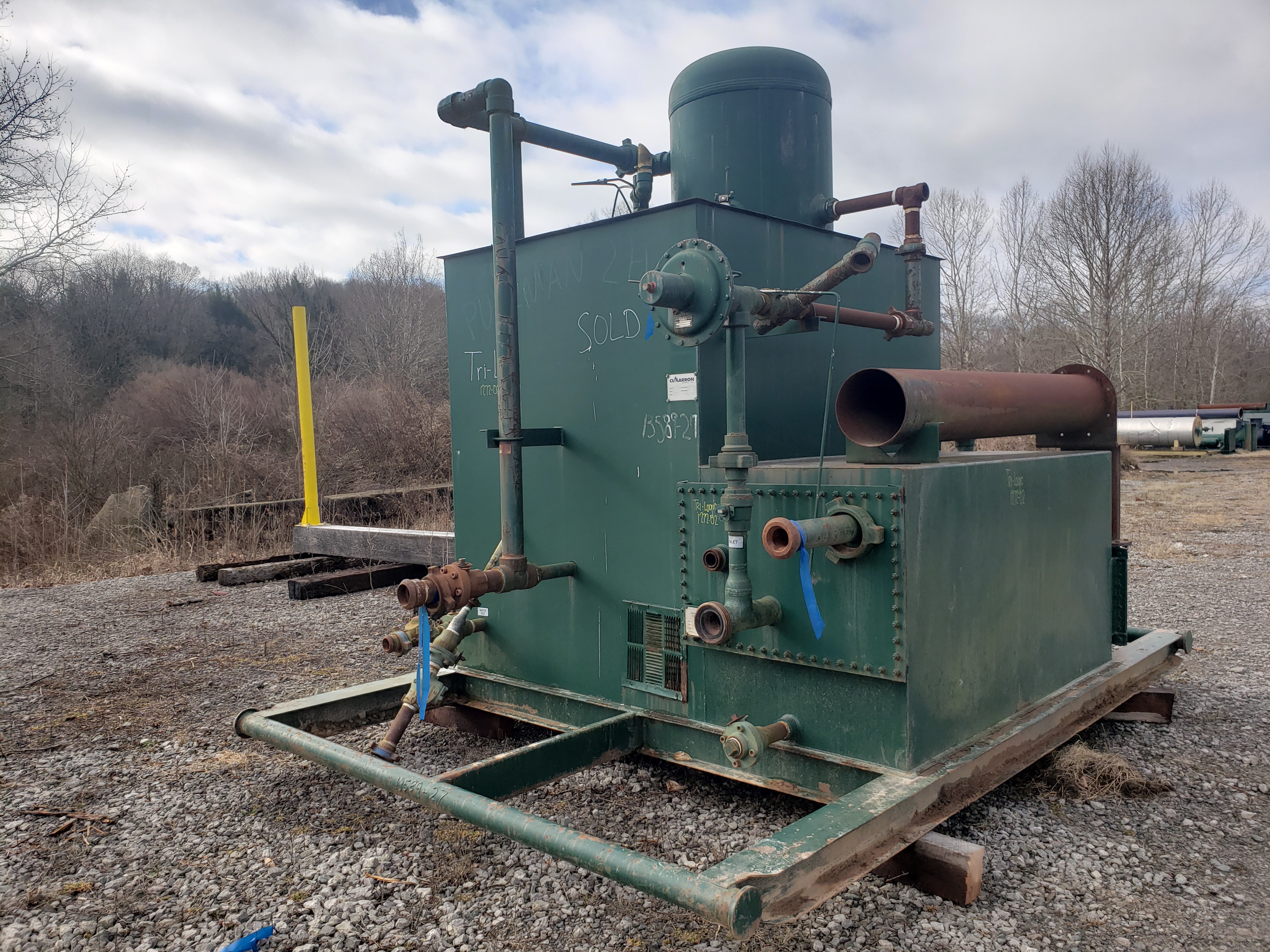 Used GPU, Single, 30"x8', 1000, 500 mbtu