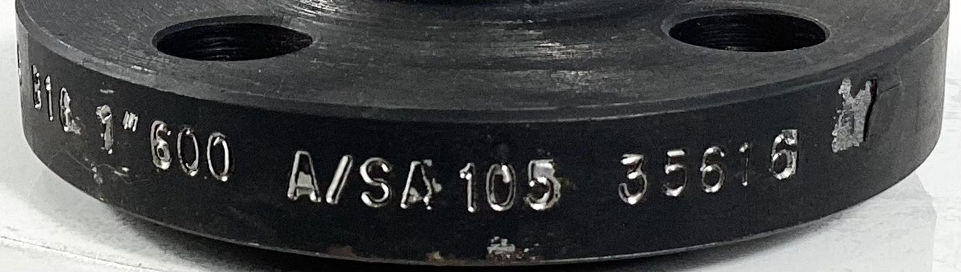 Flange, THD, 1"x1", RF, 600