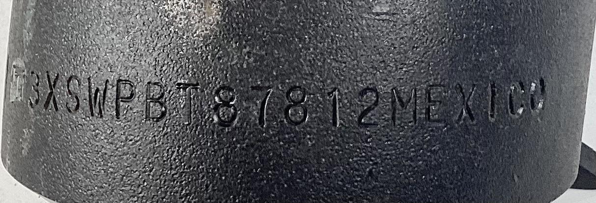 Elbow, Weld, 90°, LR, 3", XH