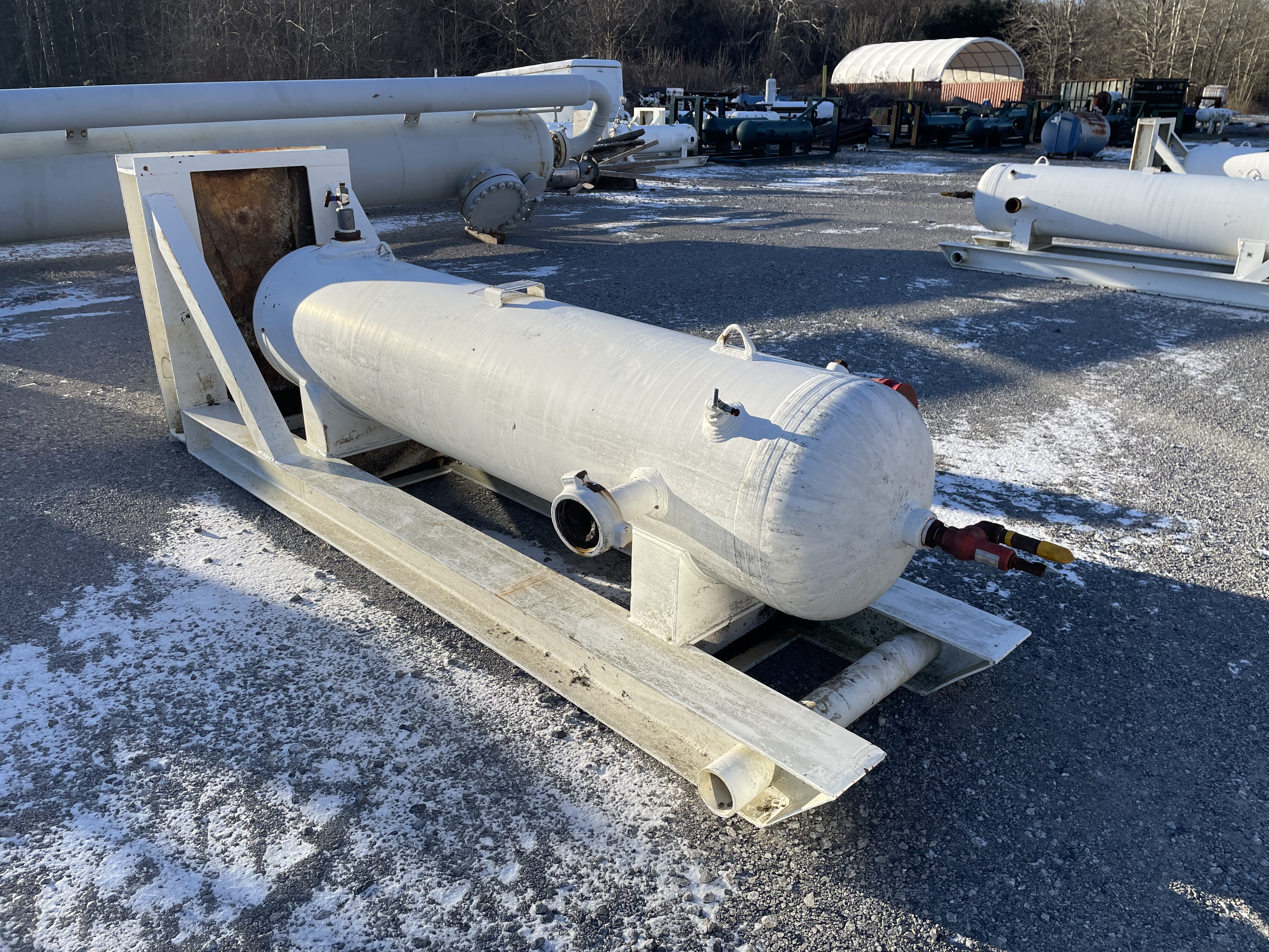 Used Sand Trap, Gravity, 24"x8', 3000#