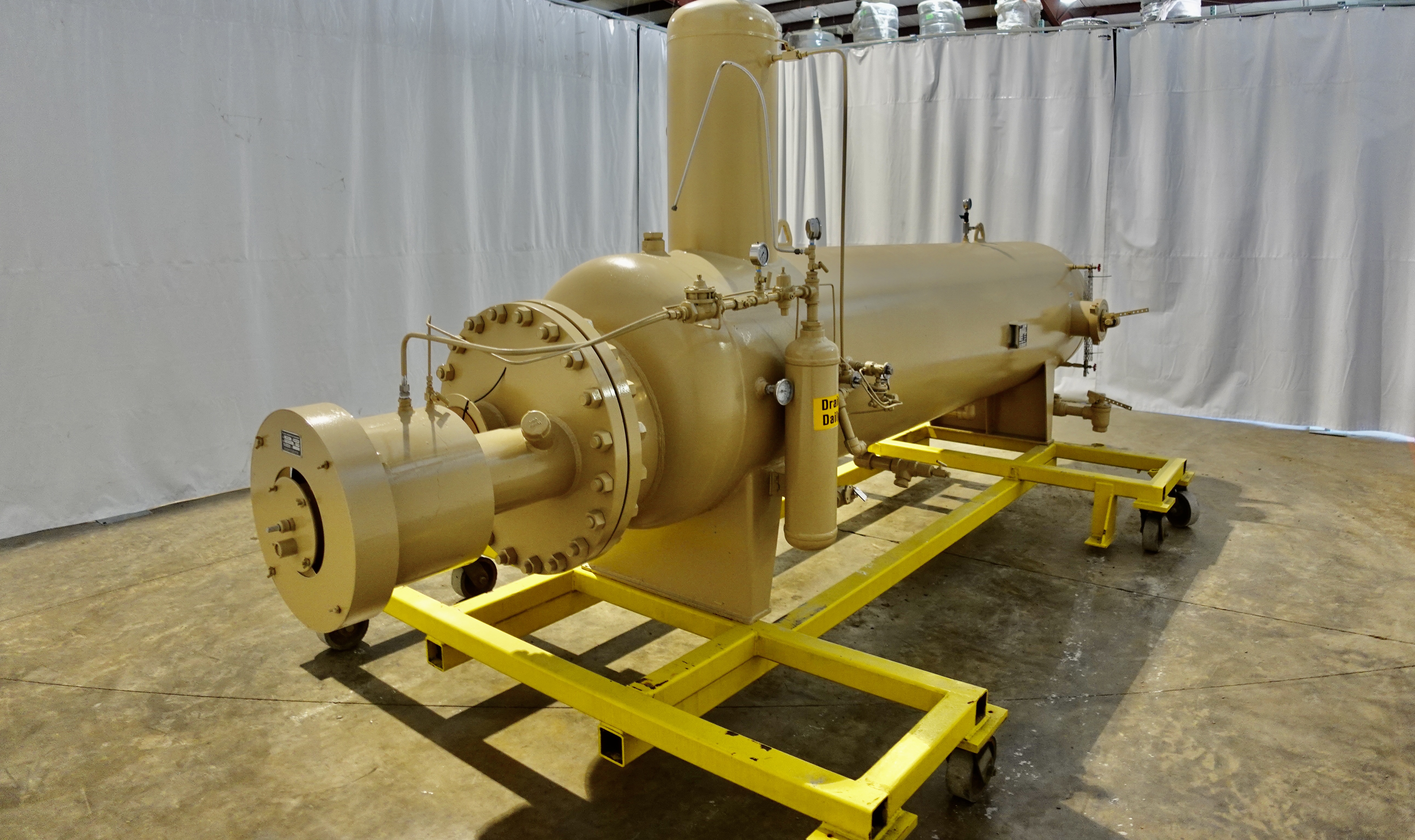 Used Heater Treater, Horizontal, 36"x10', 125#