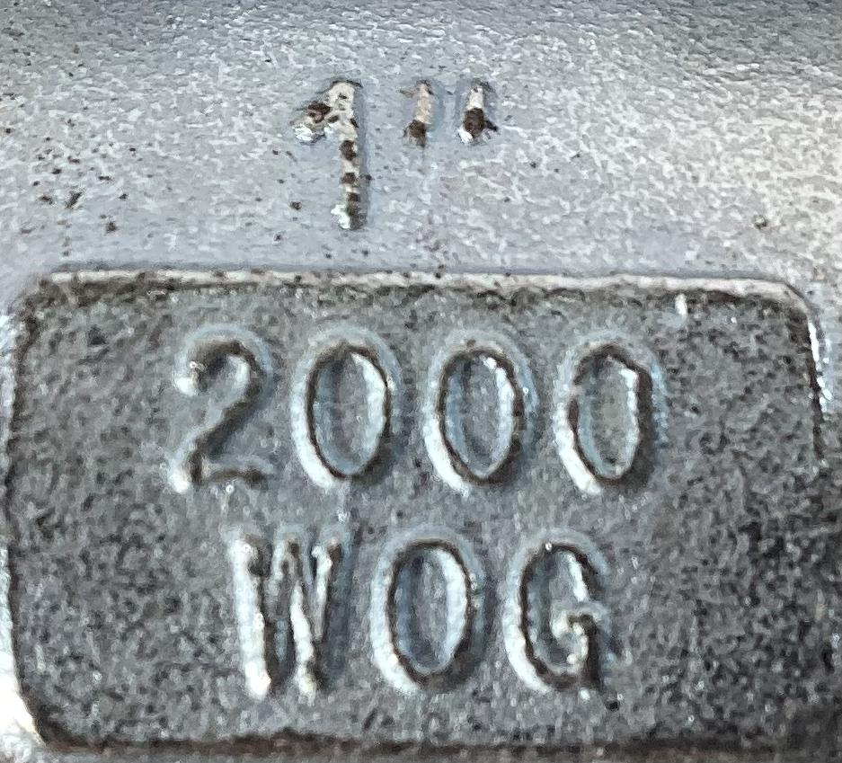 Valve, Ball, FxF, 1", 2000#