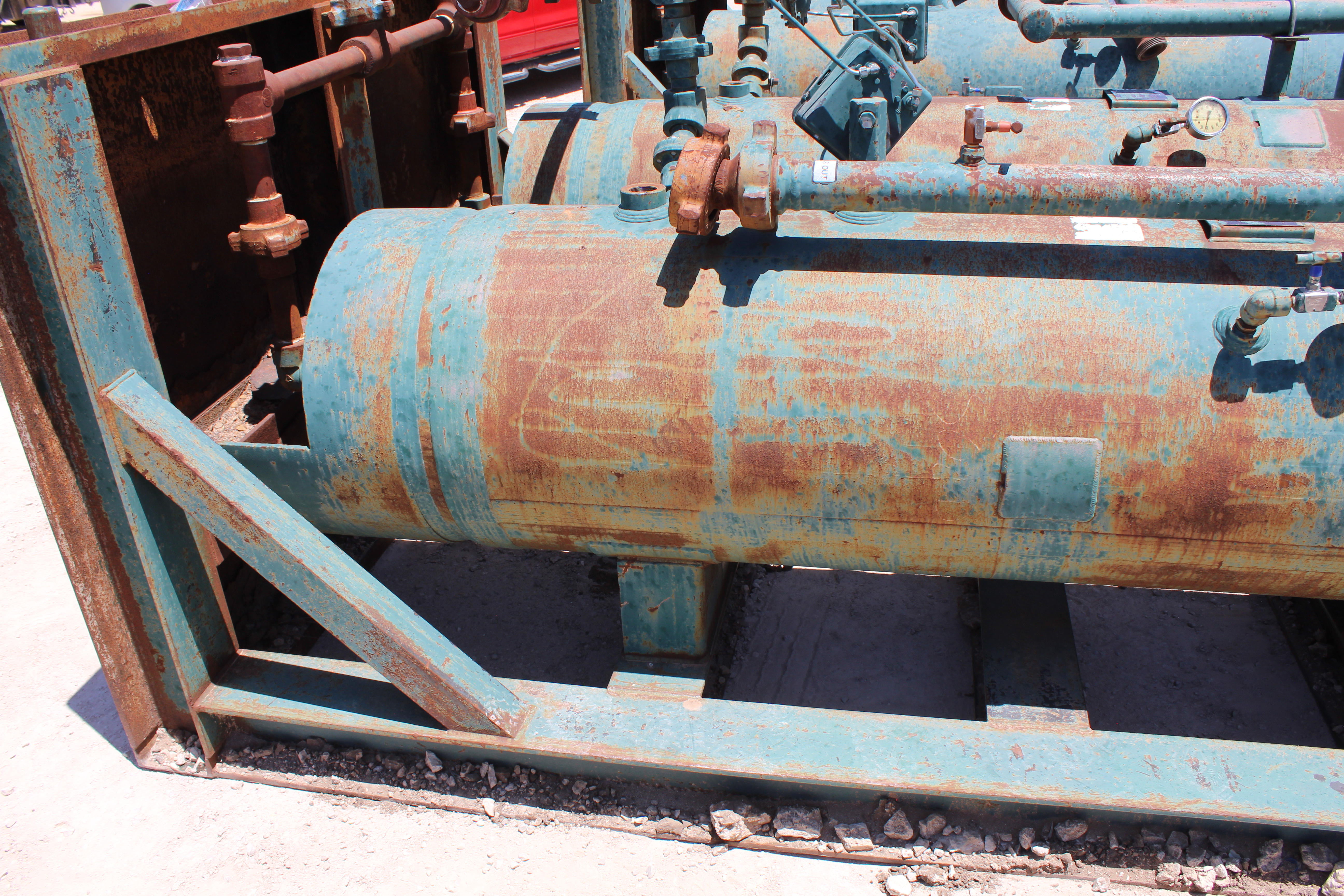 Used Sand Trap, Dual, Gravity, 30"x8', 3000#