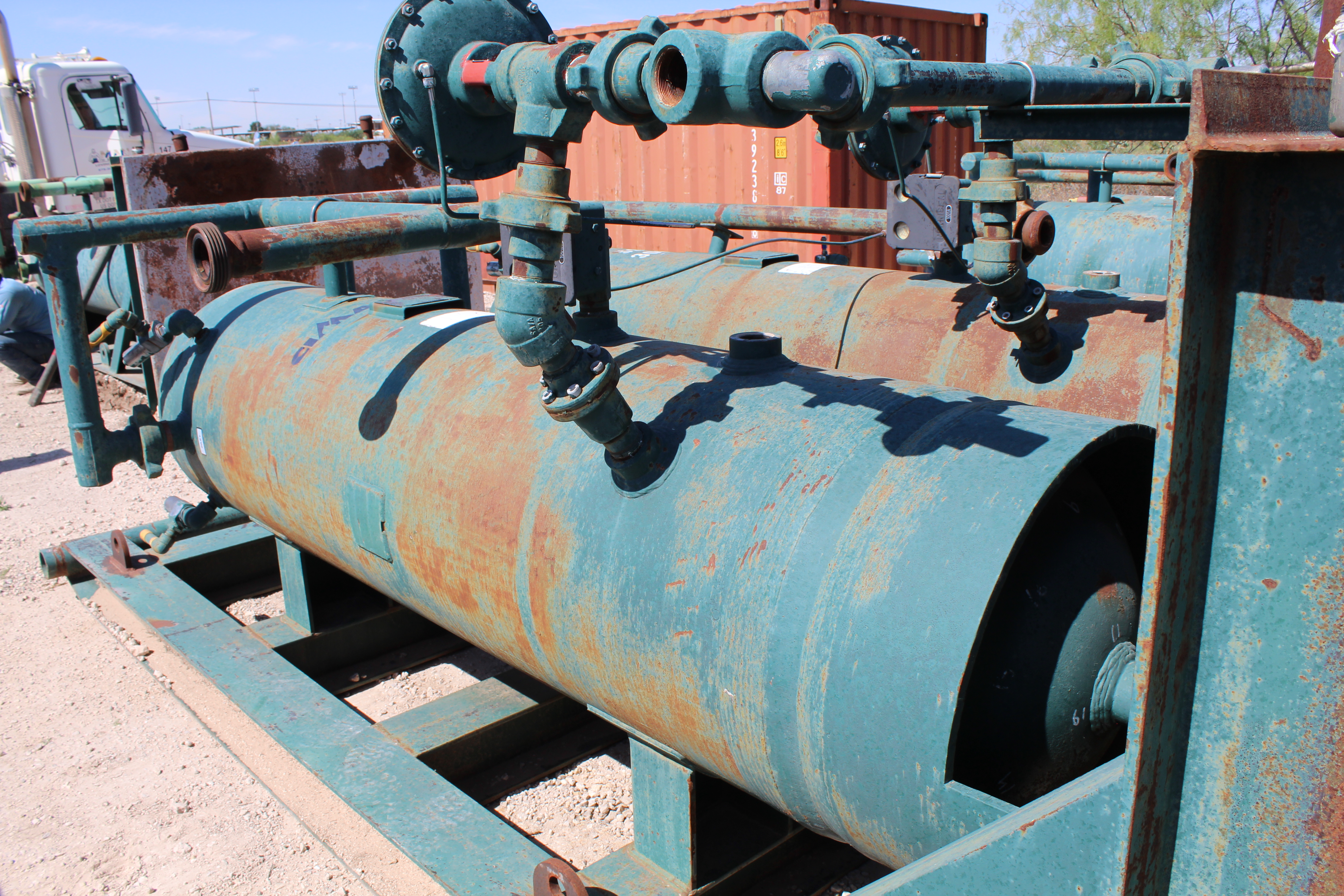 Used Sand Trap, Dual, Gravity, 30"x8', 3000#