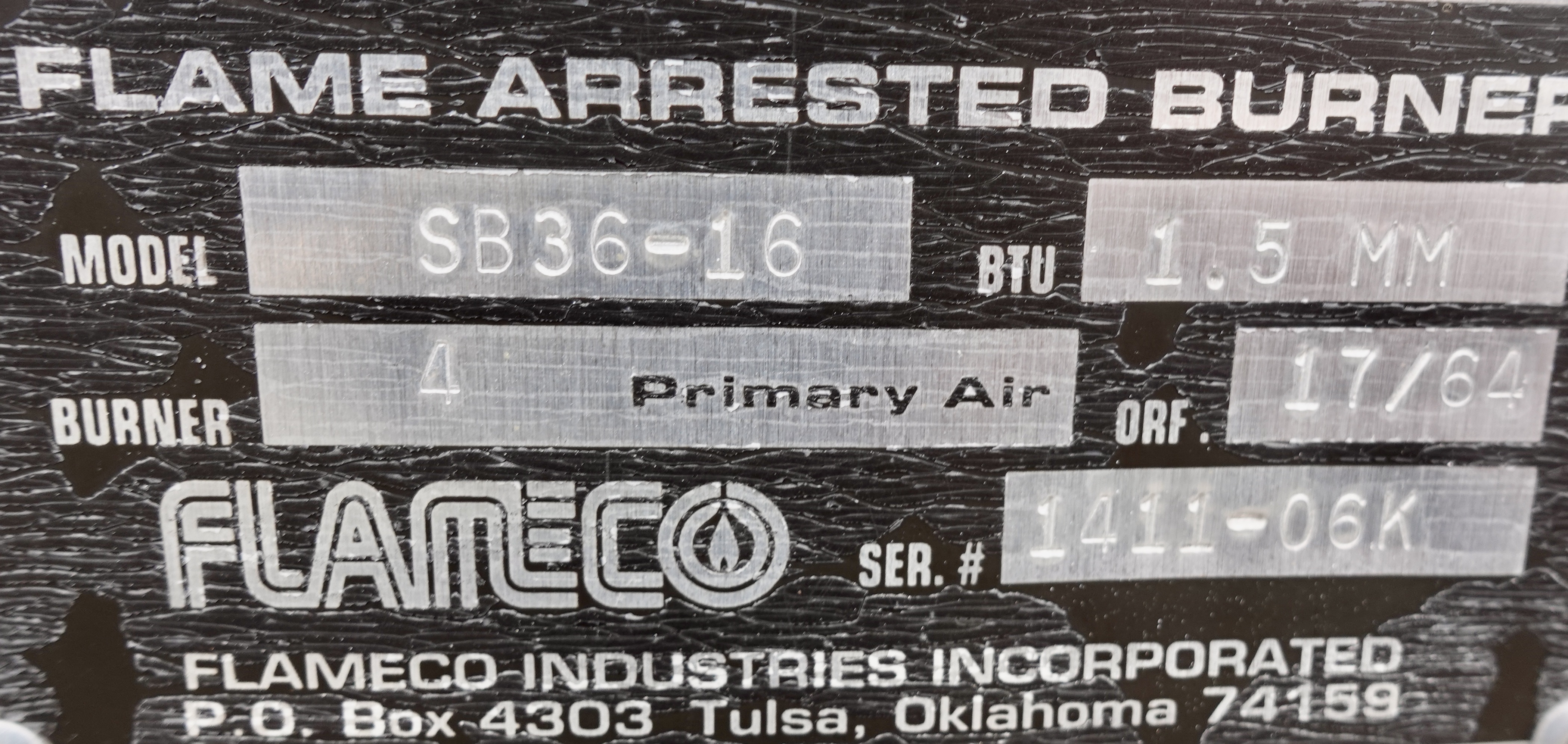 Used Line Heater, 1.5 mmbtu, 3", 5000#