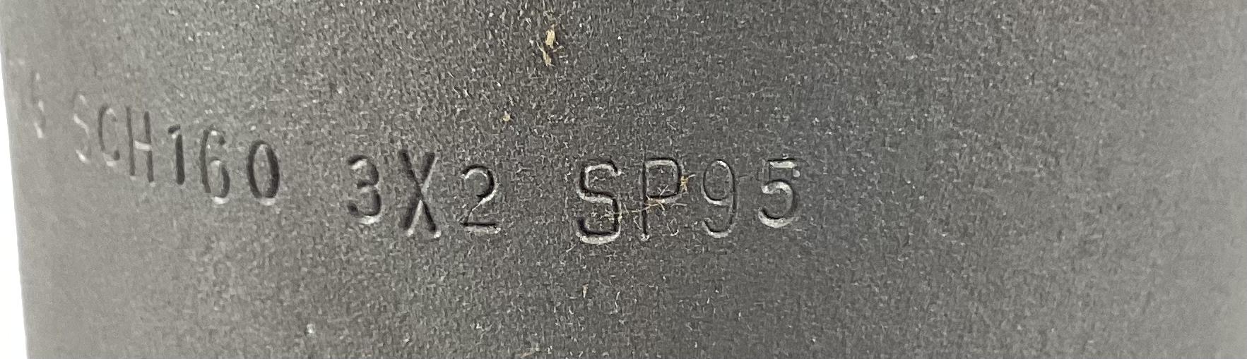 Nipple, Swage, THDxWeld, 2"x3", XXH