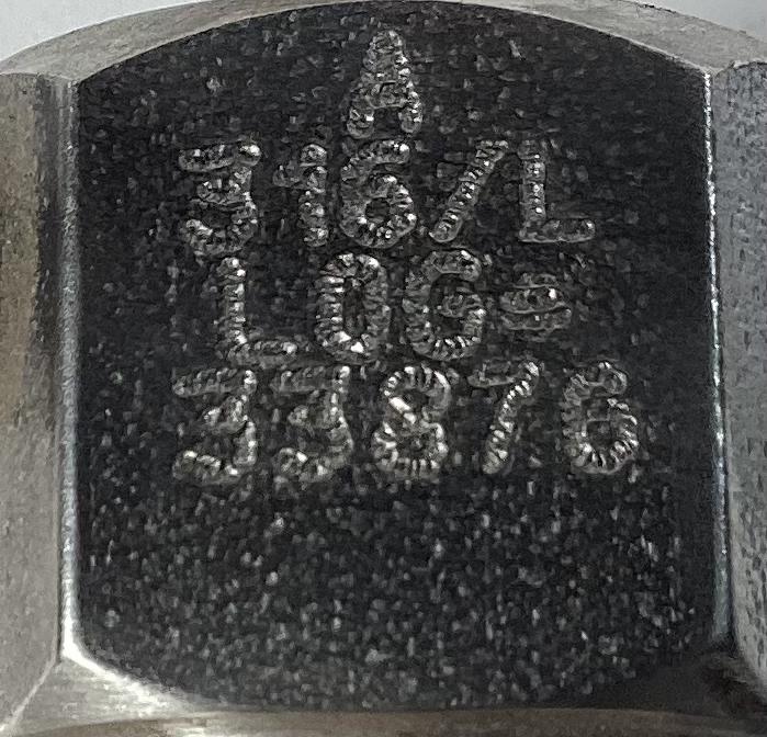 Thermowell, THD, 1/2"x3/4"x3", 316SS