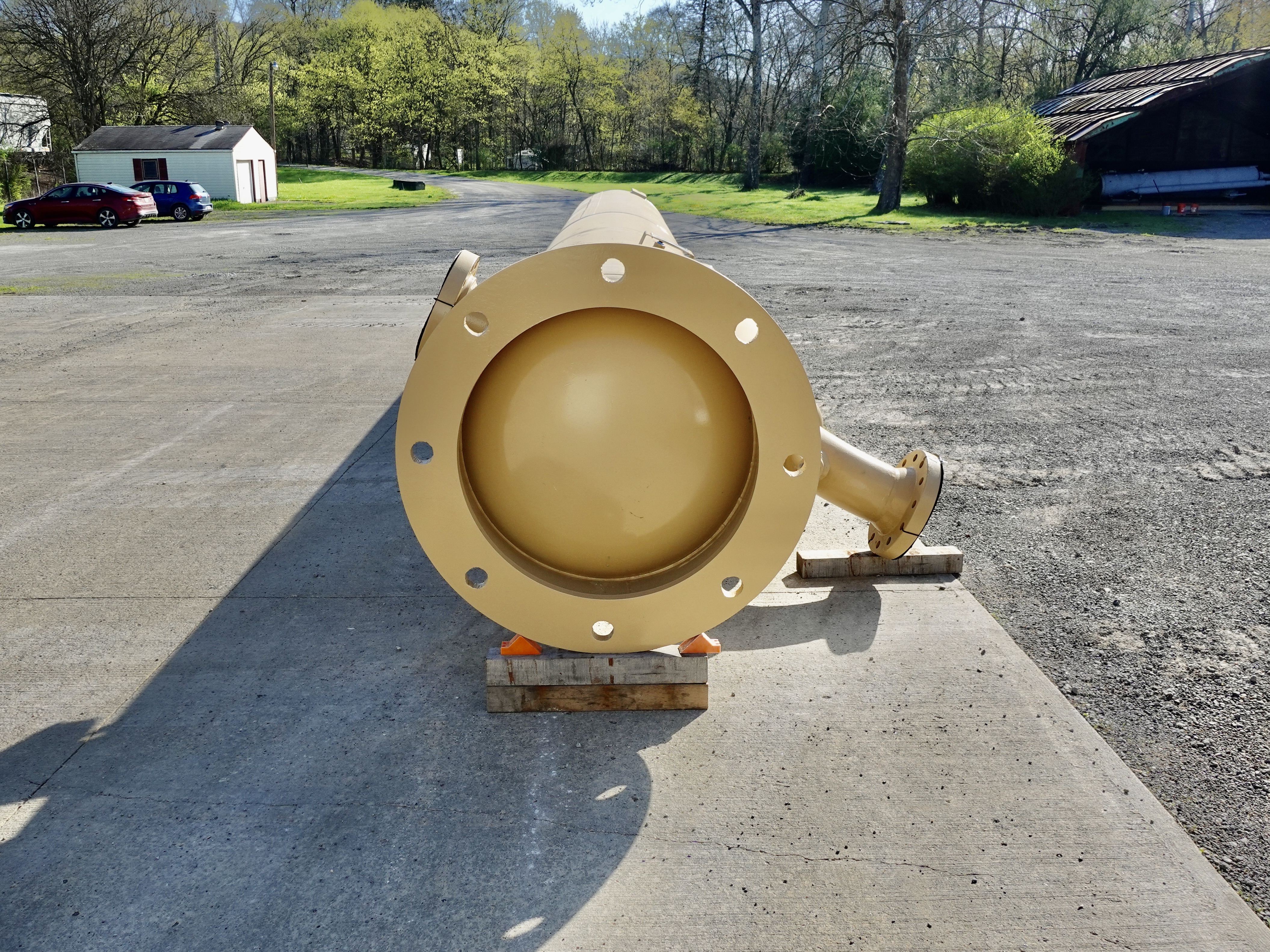 Used Tower, Glycol, Structured Packing, 36"x21'6", 1440#