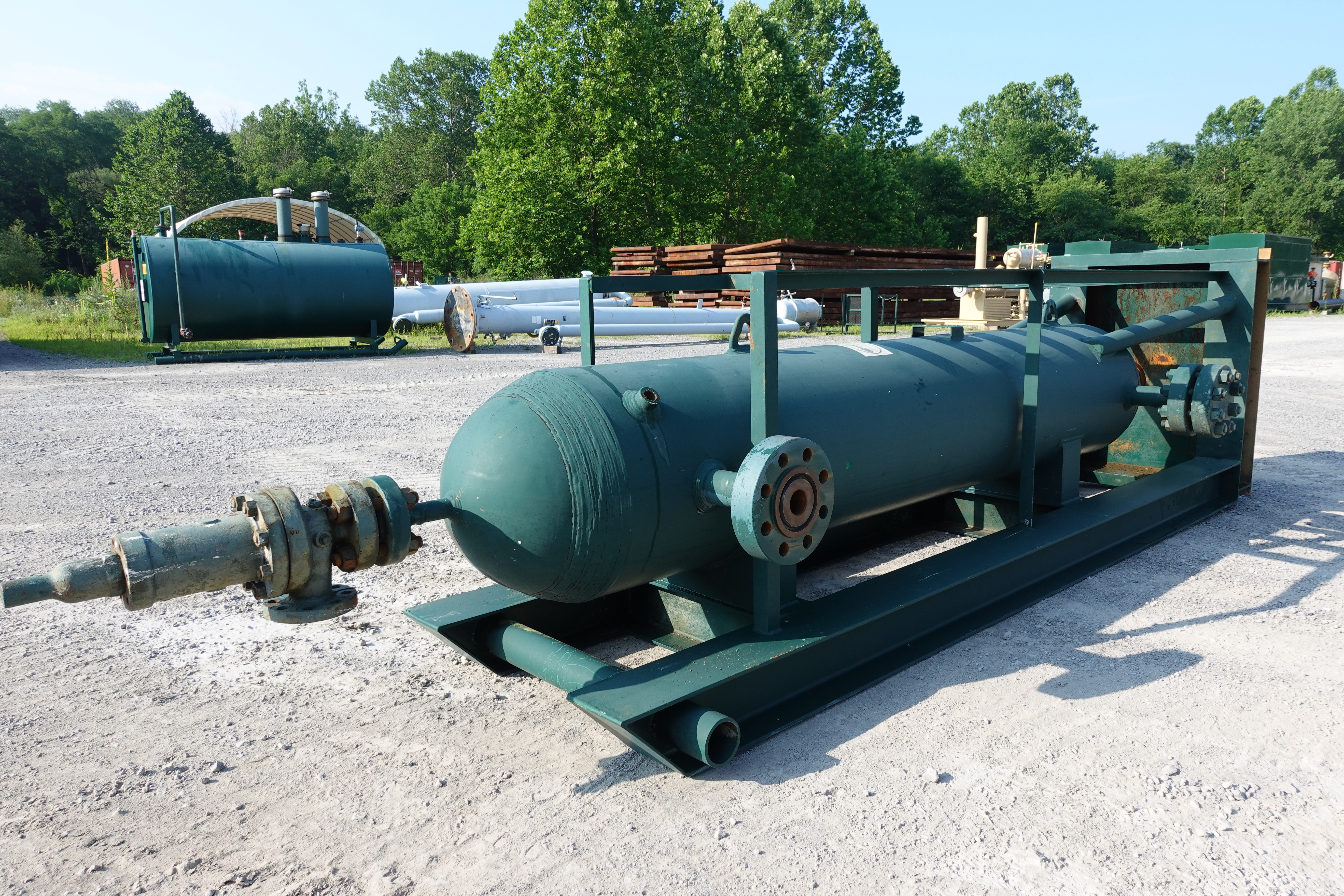 Used Sand Trap, Gravity, 24"x10', 5675#