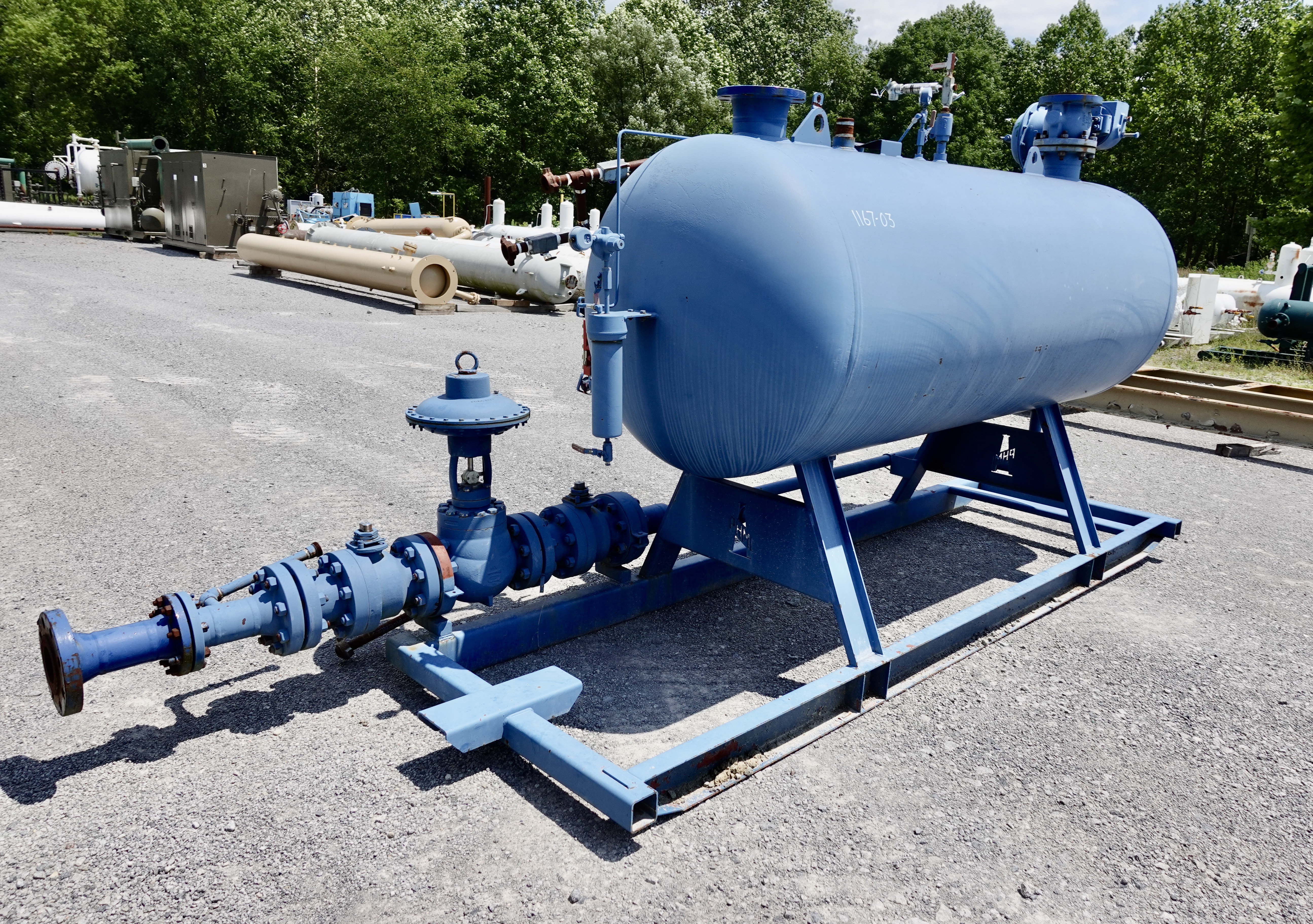 Used Separator, Horizontal, 2P, 42"x8', 250#