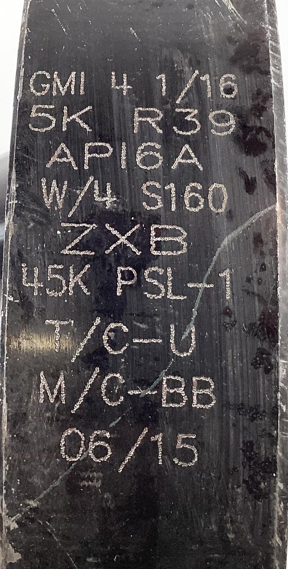 Flange, Pipe, 4 1/16", RTJWN, API6A, 5K, R39, 4"SCH160