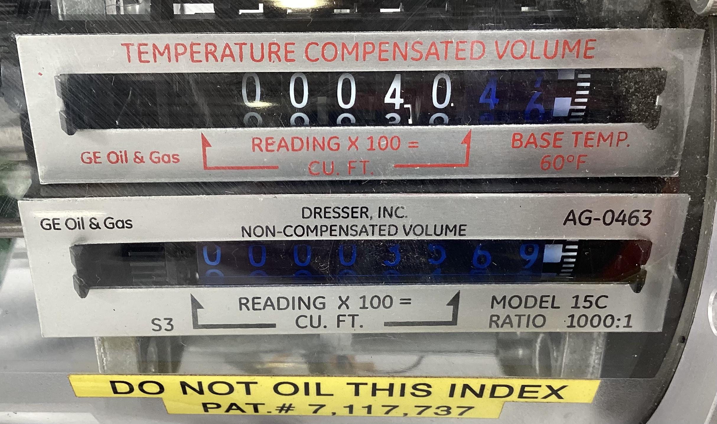 Meter, Roots, Dresser, 15C175, 2", RF150, 175#