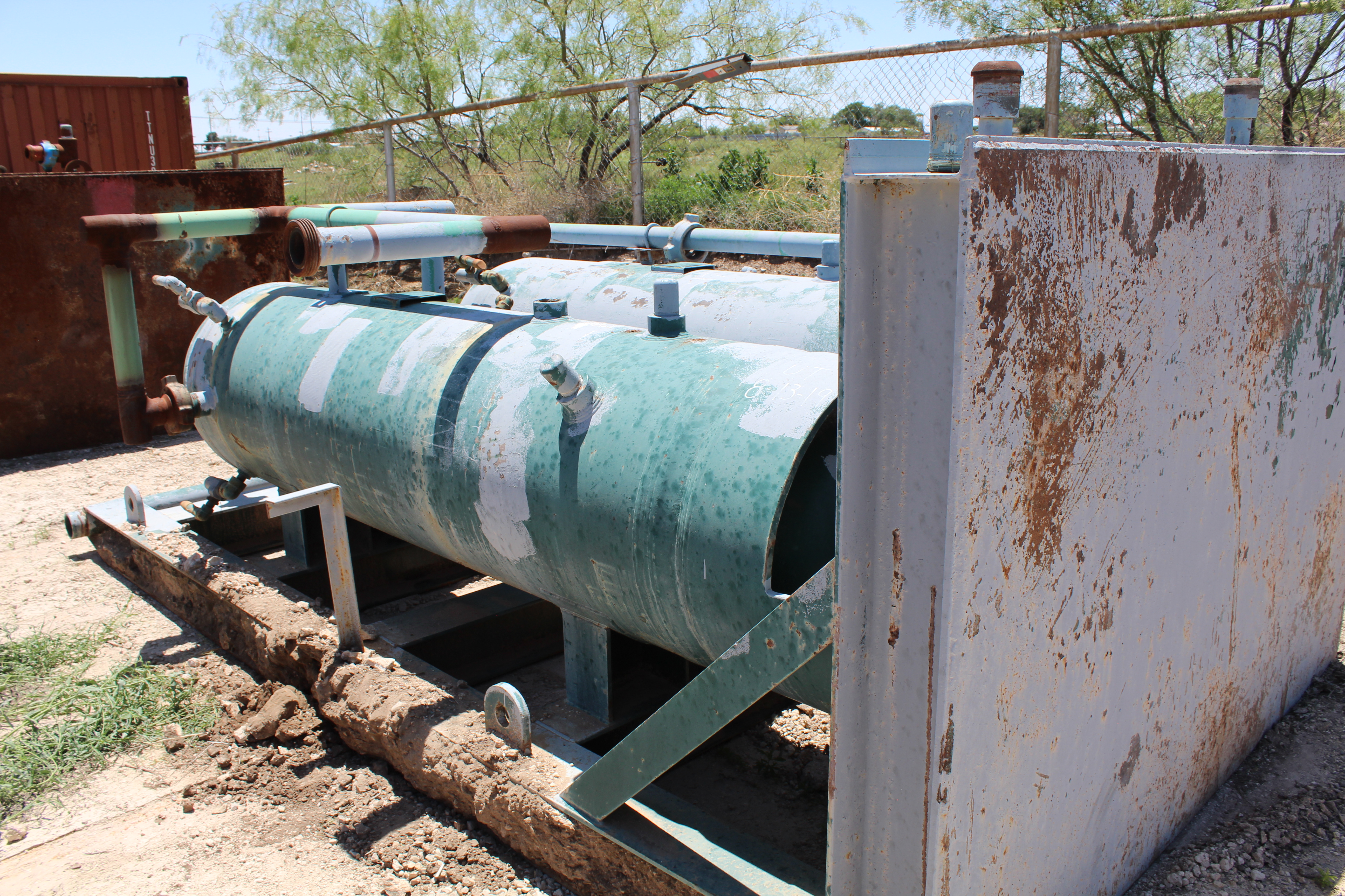 Used Sand Trap, Dual, Gravity, 30"x8', 3000#