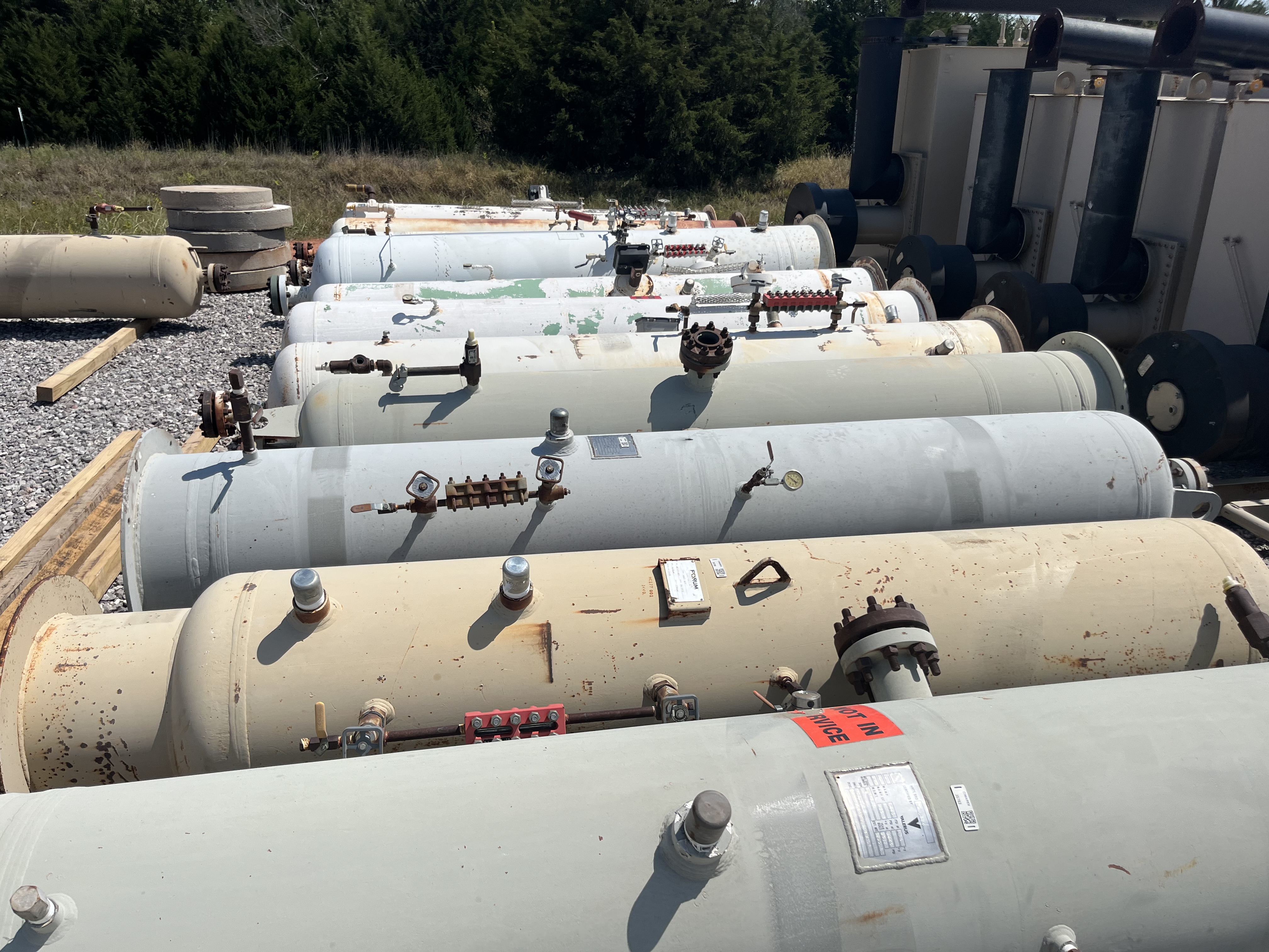 Used Separator, Vertical, 2P, 24"x8', 1440#