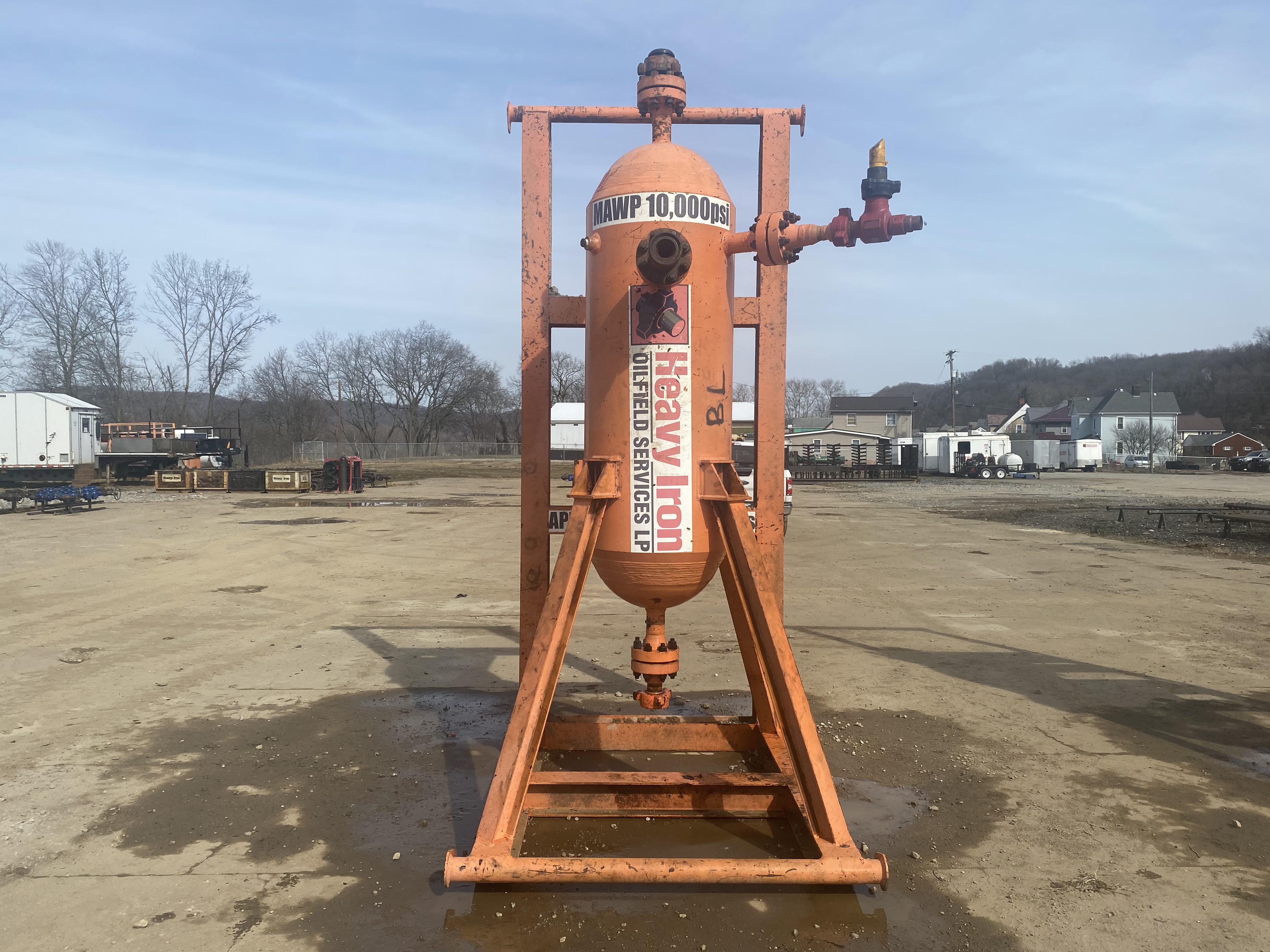 Used Sand Trap, Gravity, 28"x6', 10000#