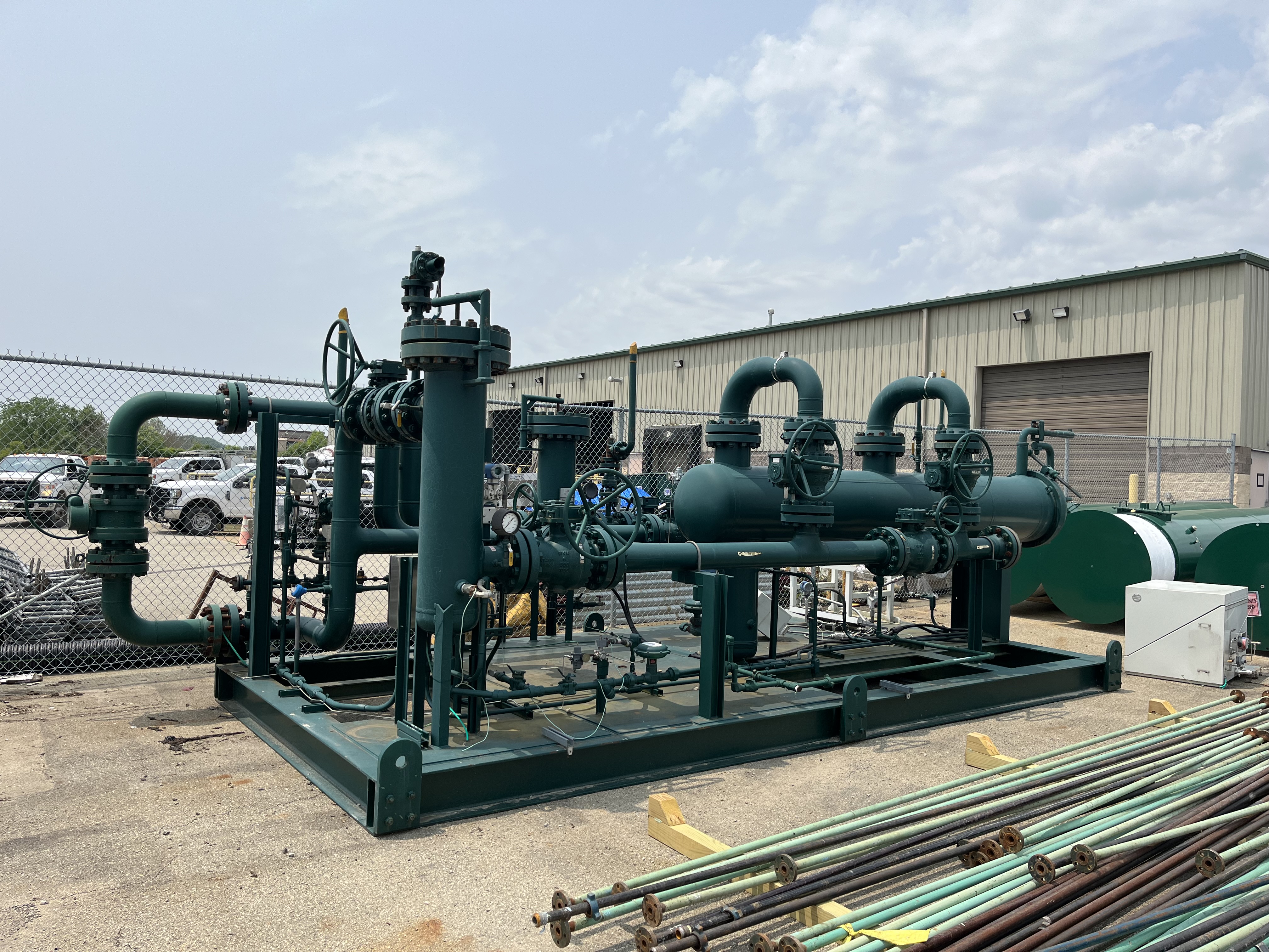 Used Filter Separator, Horizontal, 24"x12'6", 1440#