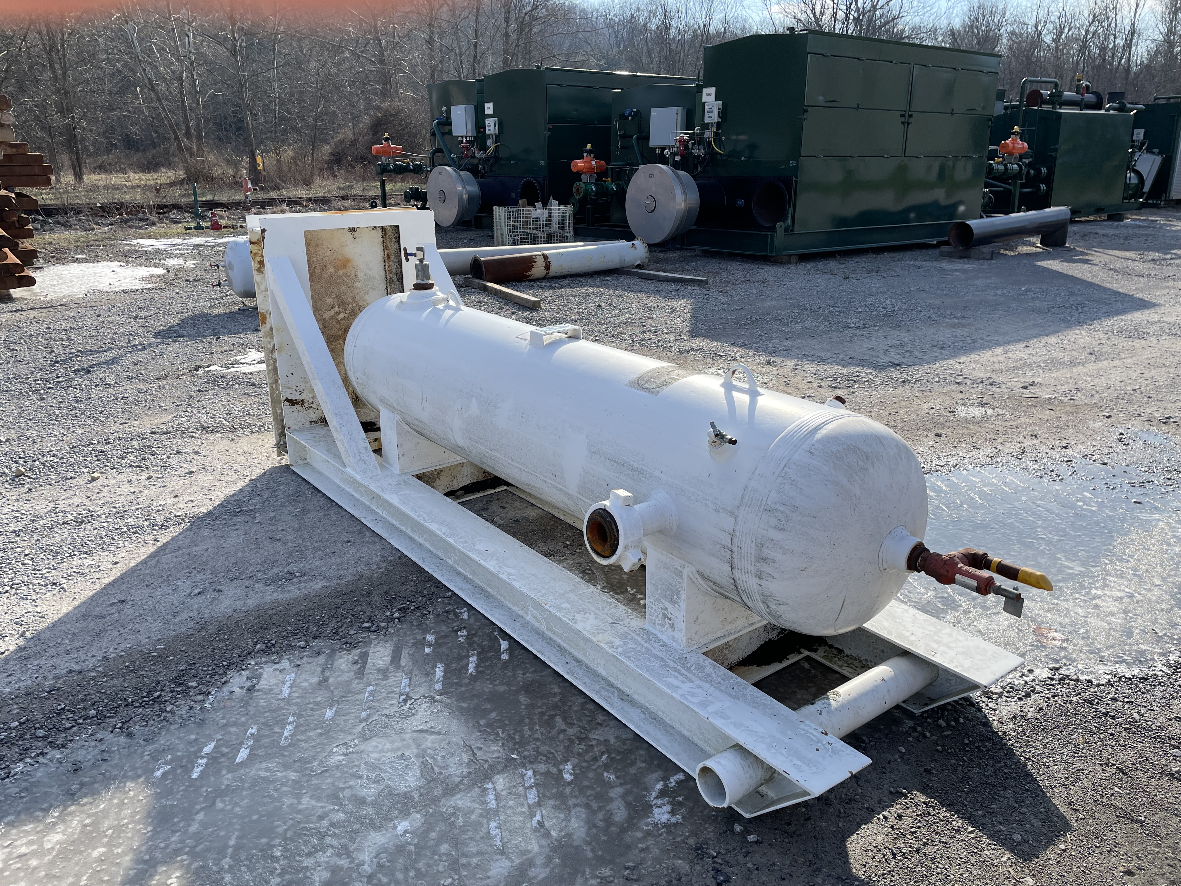 Used Sand Trap, Gravity, 24"x8', 3000#