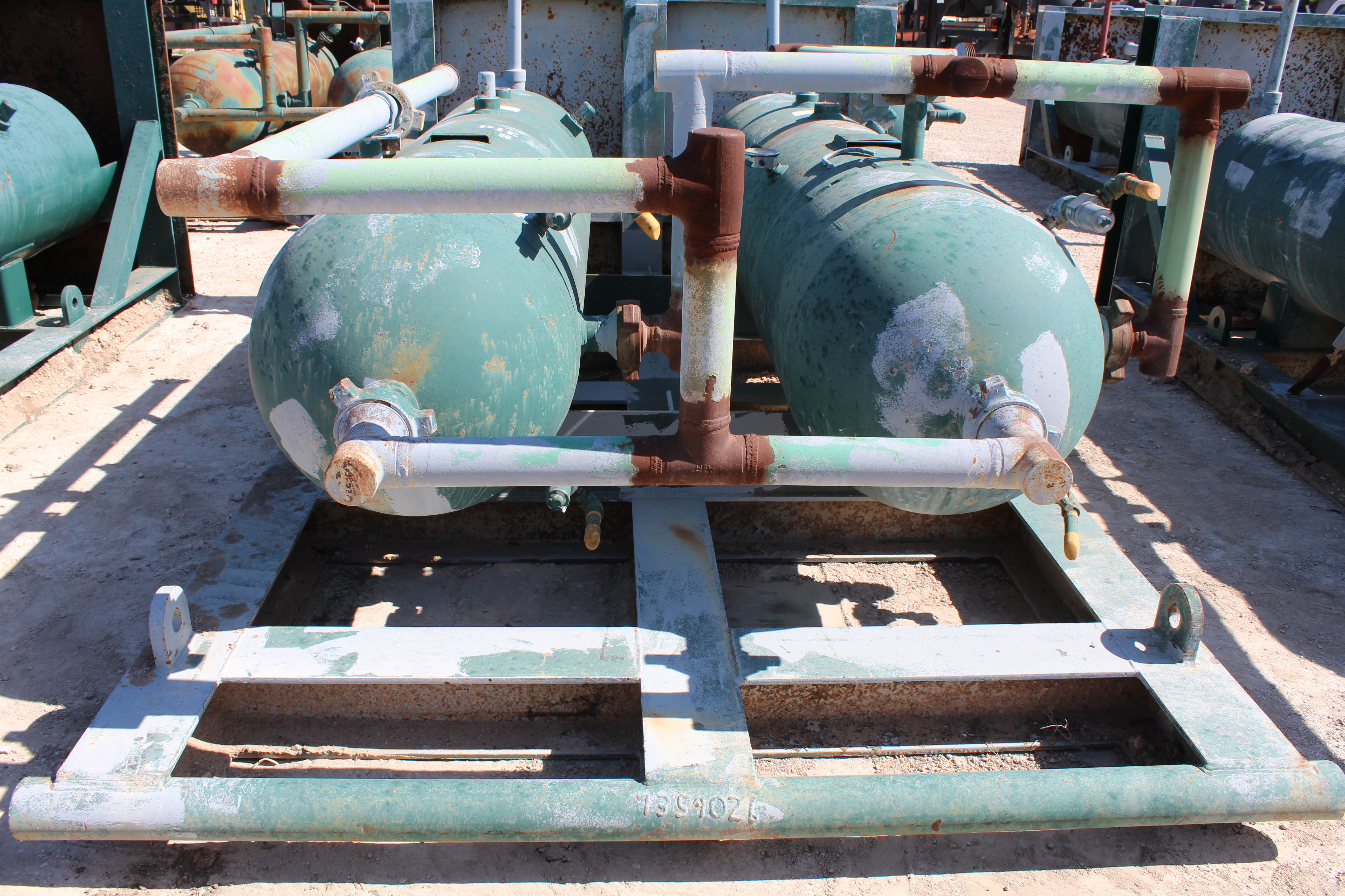 Used Sand Trap, Dual, Gravity, 30"x8', 3000#