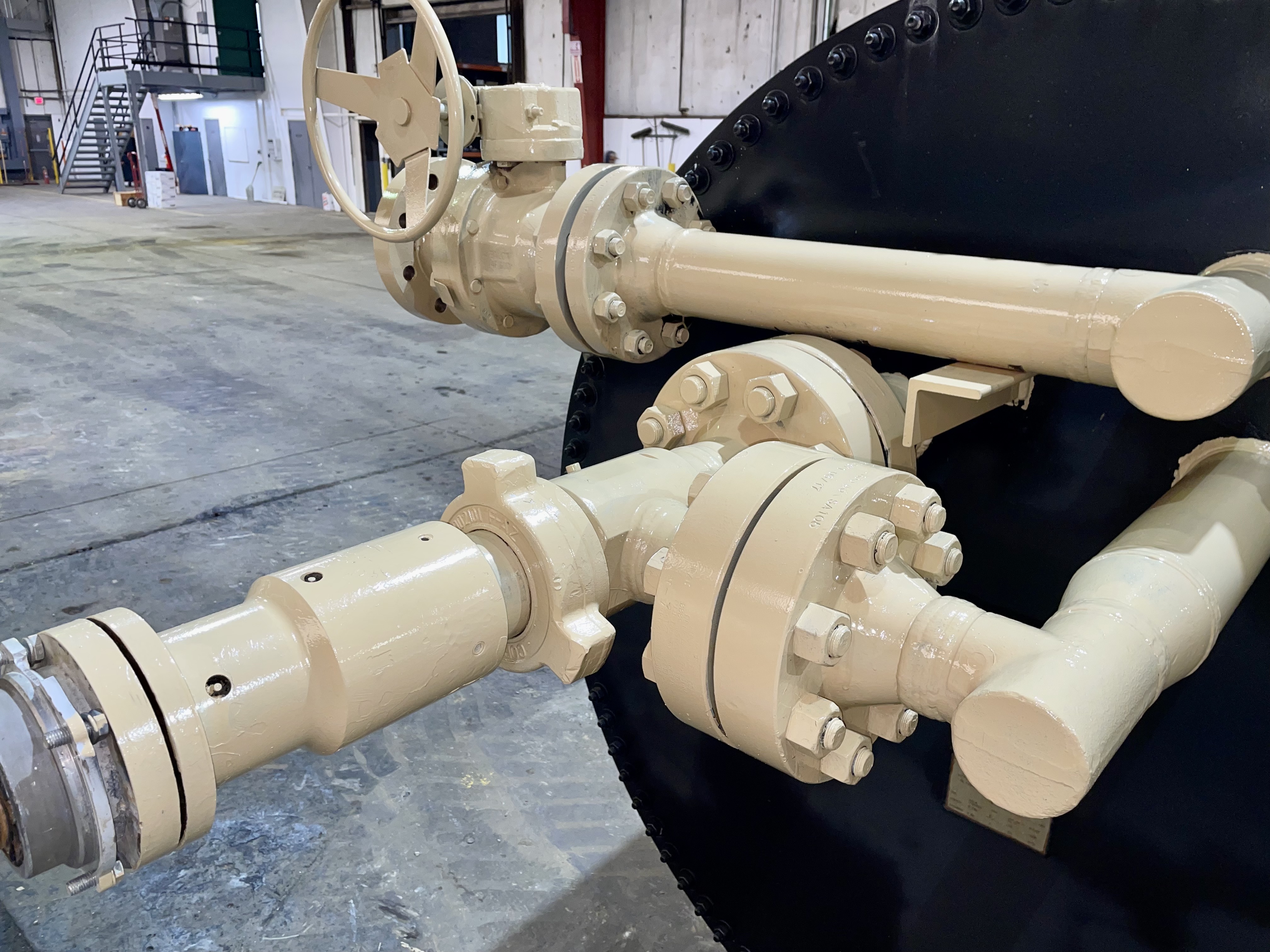 Used Line Heater, 2.5 mmbtu, 4", 5000#