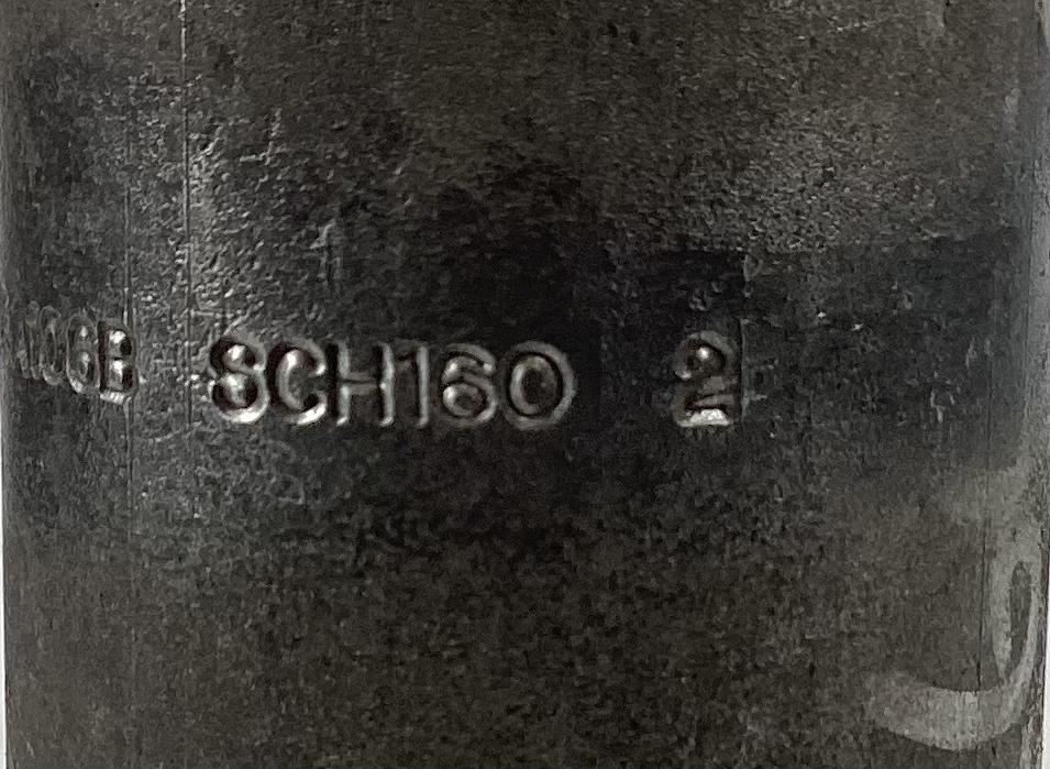 Nipple, 2"x10", SCH160