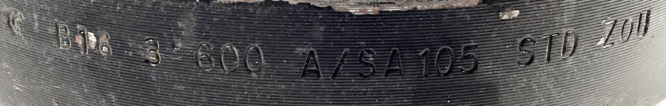 Flange, Pipe, 3", RFWN, 600, STD