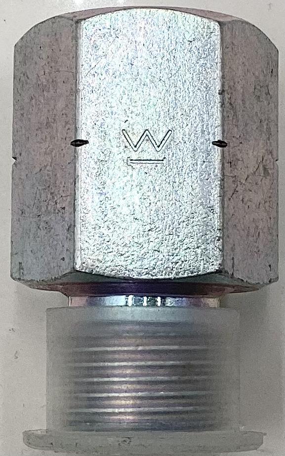 Adapter, 3/8"x1/2" FNPT